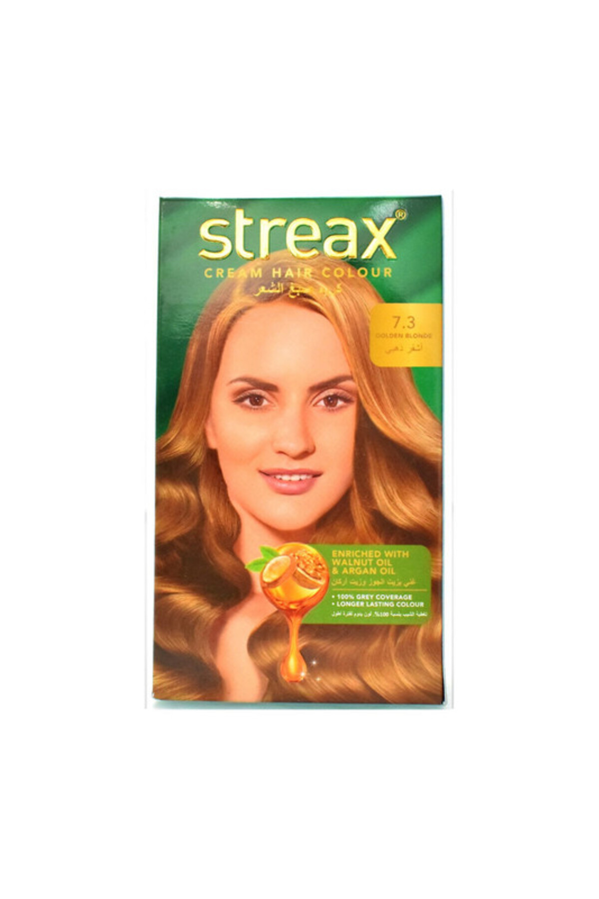 Streax Cream Hair Color - Golden Blonde 7.3- Trendyol