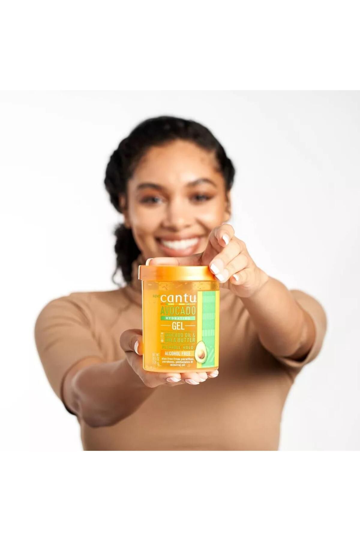 Cantu-Moisturizing Avocado Styling Gel 524g 3