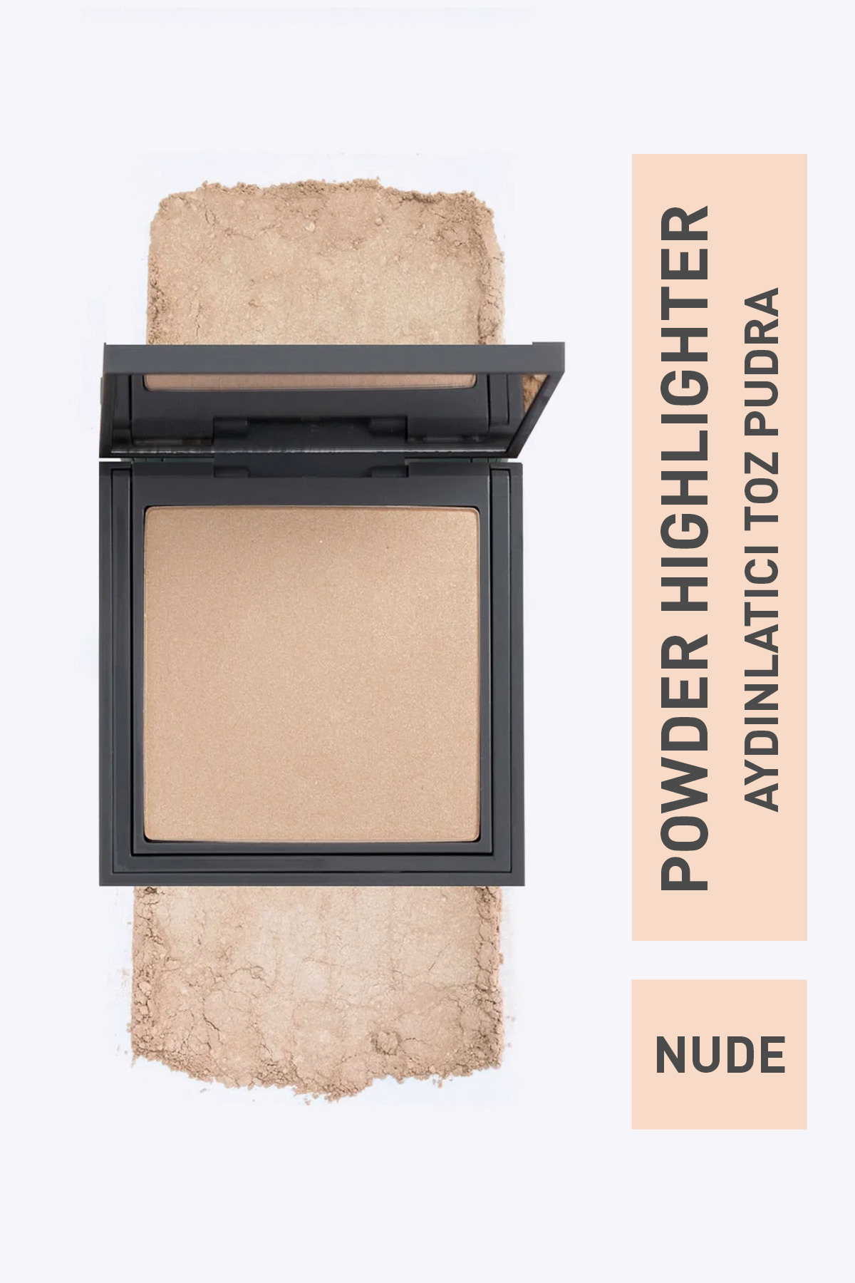 Aydınlatıcı - Powder Highlighter Nude — بژ AAAYD01 — تصویر 5 از 5