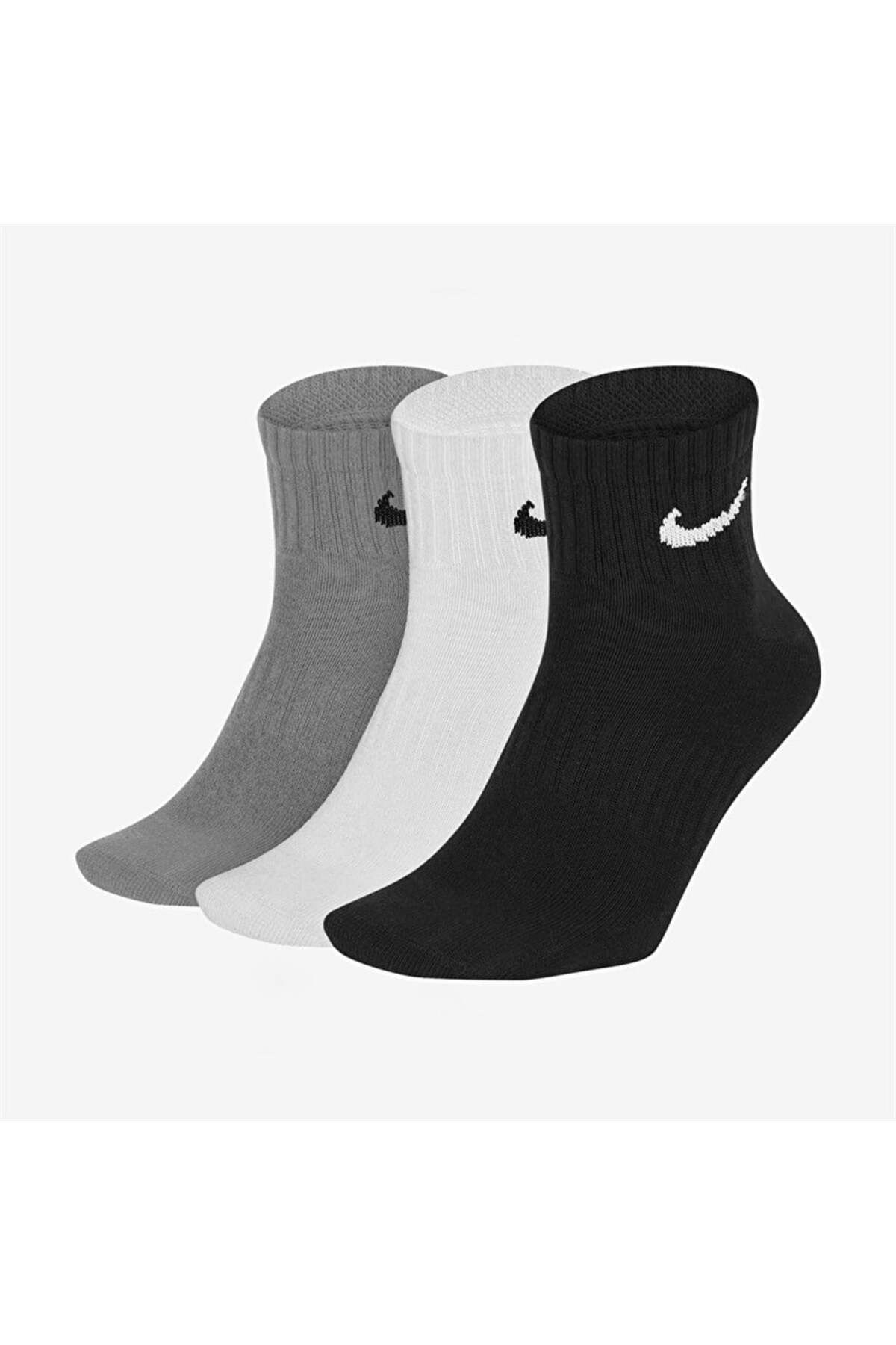 Nike U Nk Everyday Ltwt Ankle 3pr Unisex Çorap