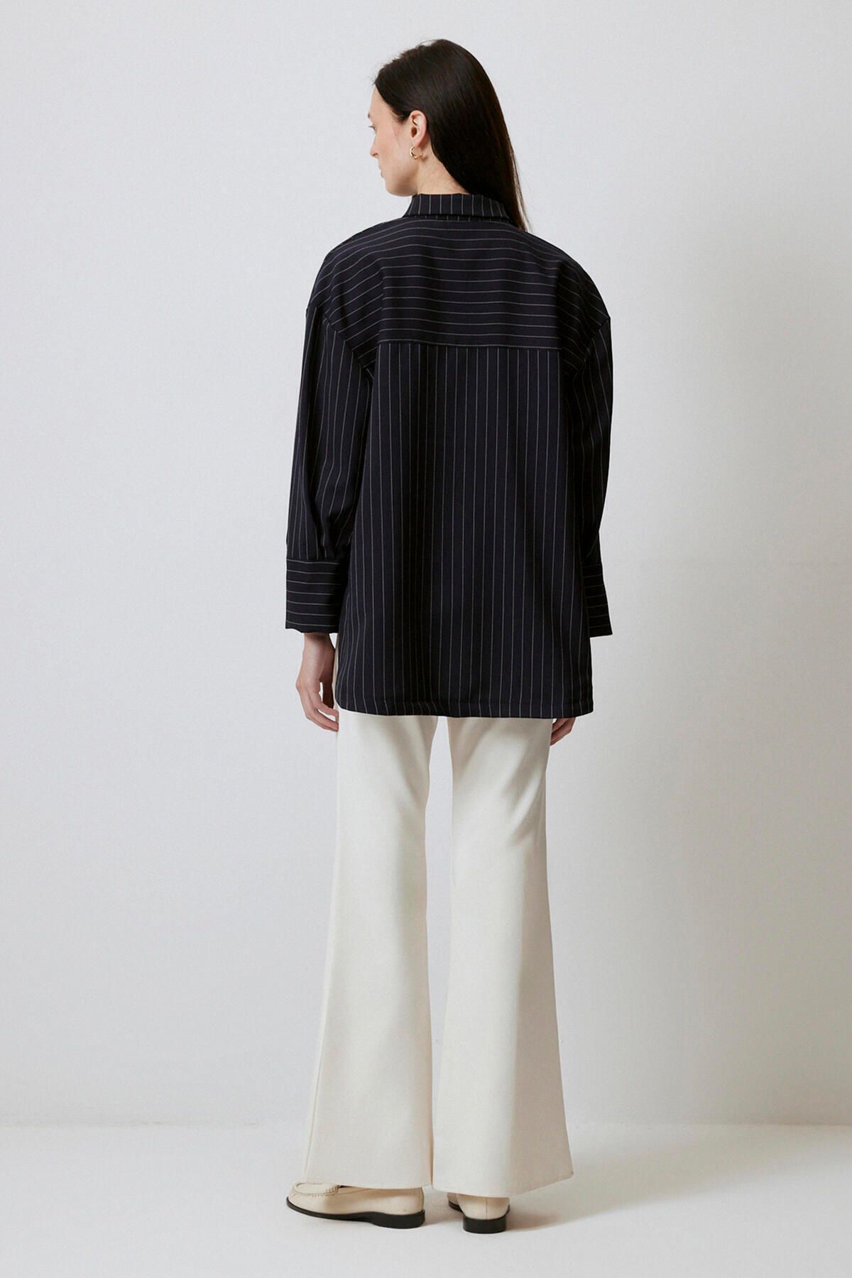 Touché Privé-Oversize Striped Shirt 5