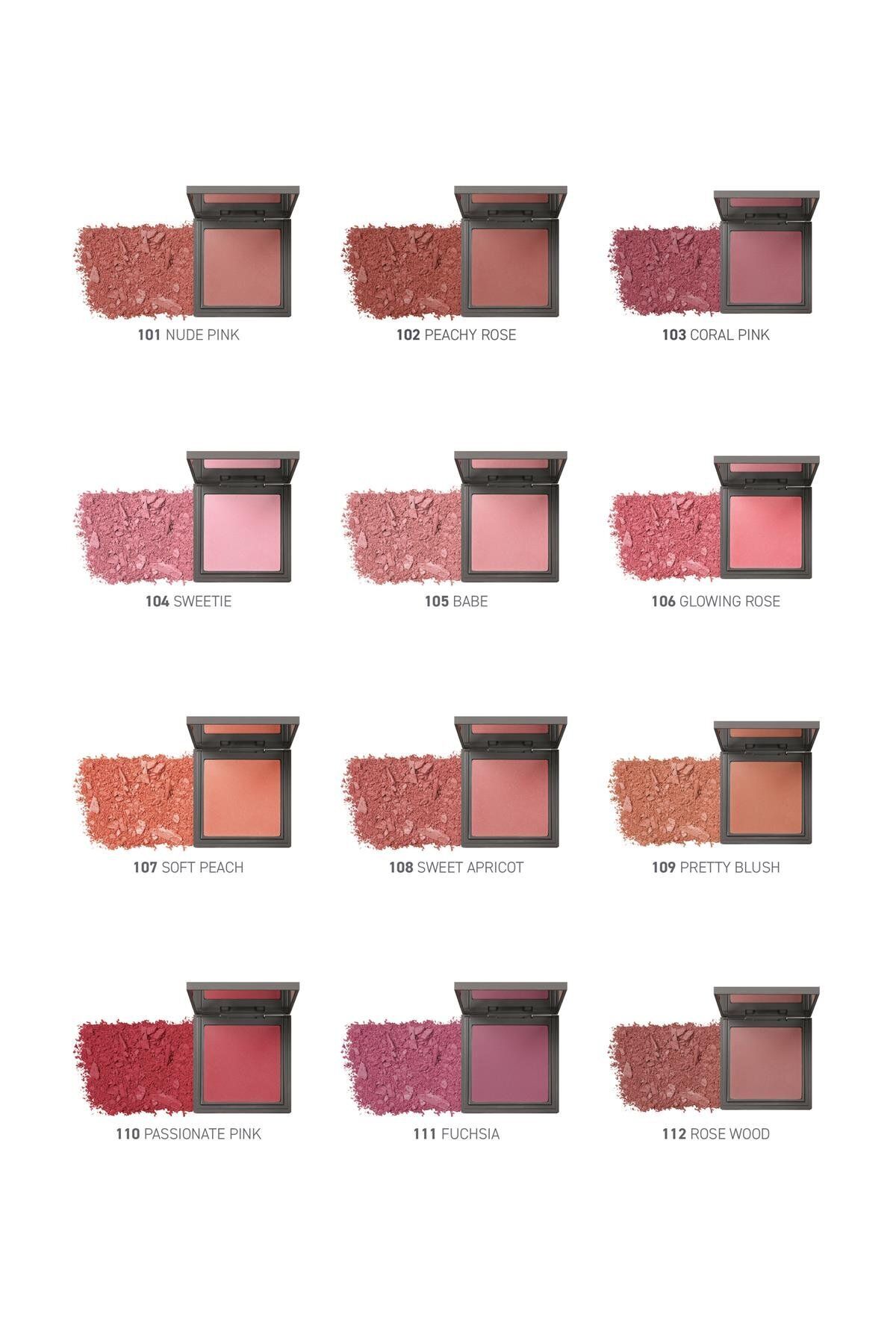 Alix Avien İpeksi Allık - Powder Blush 106 Glowing Rose-6