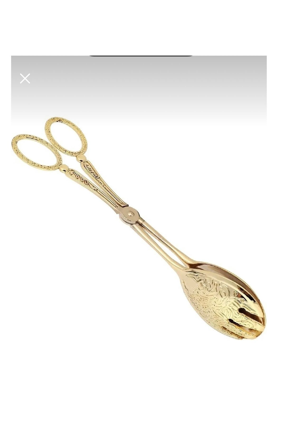 LeesHome-Gold Serving and Presentation Spoon Salad Spoon Cake Spoon 2