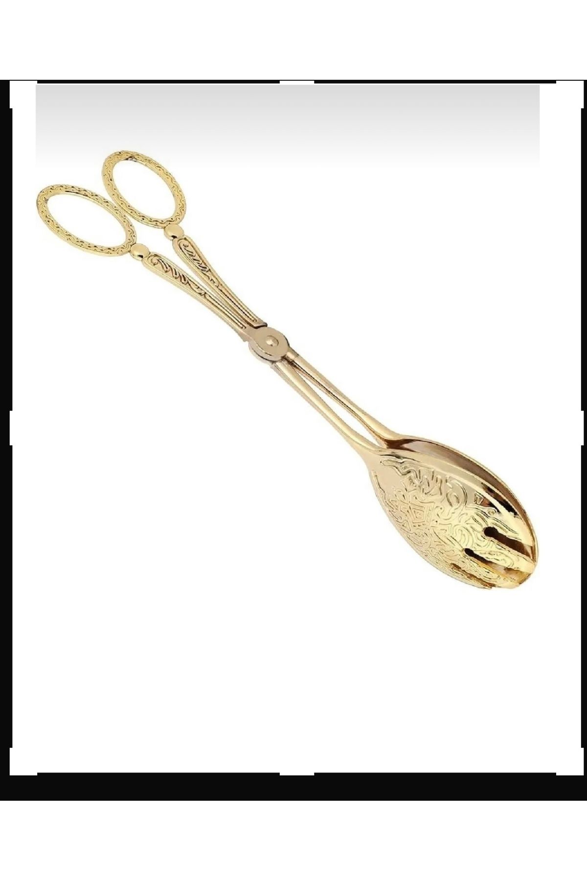 LeesHome-Gold Serving and Presentation Spoon Salad Spoon Cake Spoon 5