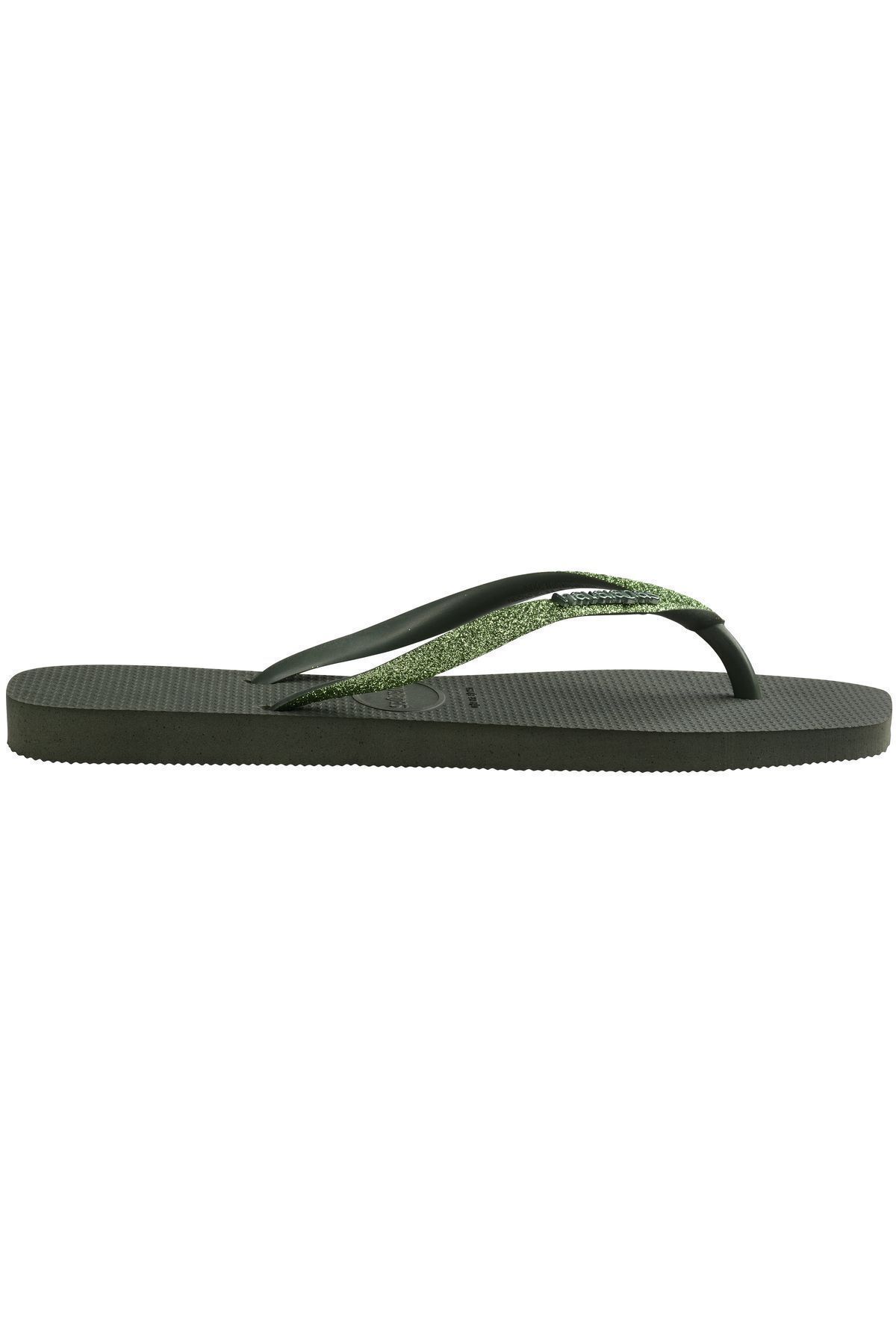 Havaianas-Square Glitter Olive Gree Women's Slippers 4896 2