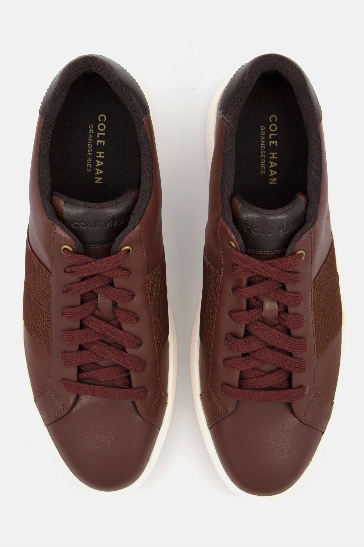 Cole Haan-حذاء كاجوال برباط للرجال، بني 4