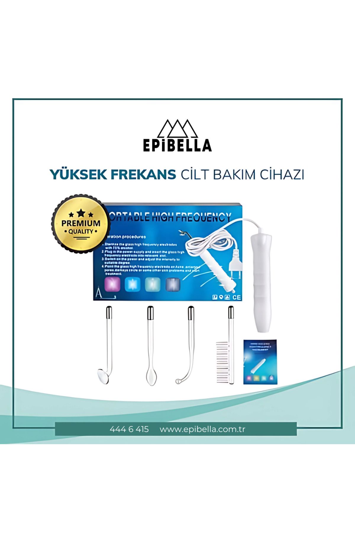 Epibella High Frequency (Yüksek Frekans) Cilt Bakım Cihazı