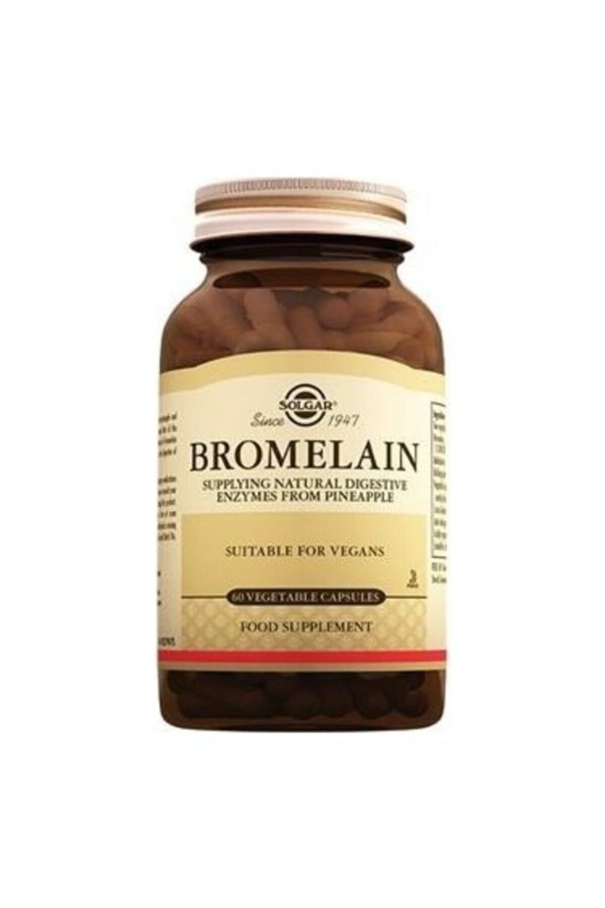 Solgar Bromelain 150 Mg 60 Kapsül