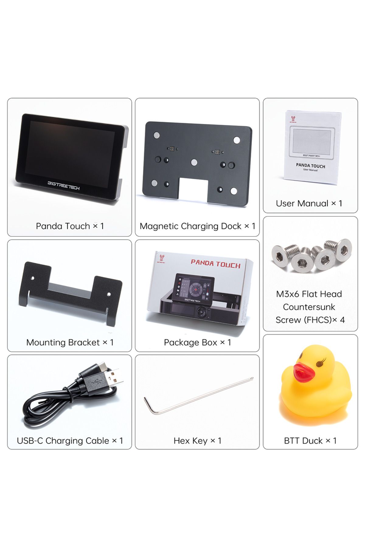 BIGTREETECH-Panda Touch 5 Inch Touch Screen Multi-Printer Wireless Control Upgrade For Bambu Lab ... 6