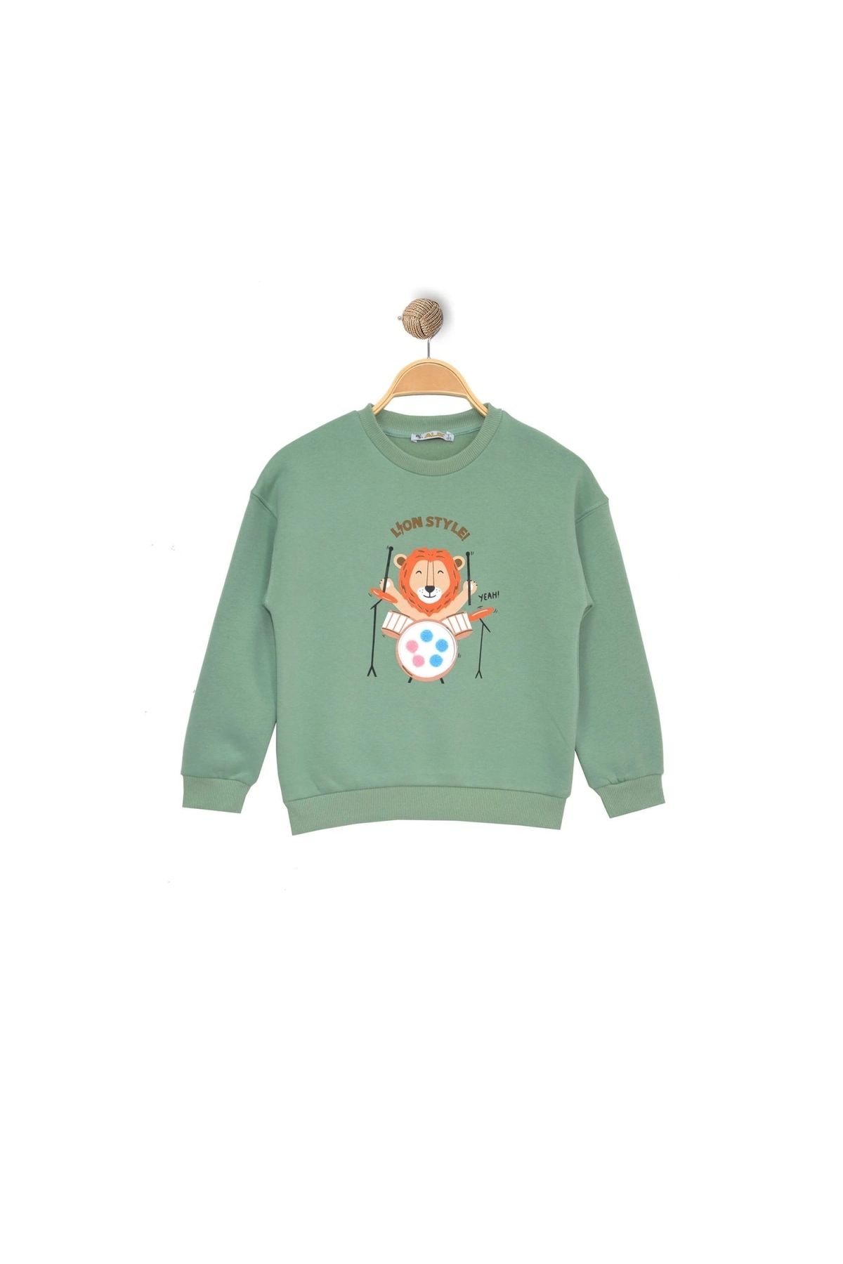 Narnuga Erkek Çocuk Baskılı Sweat Mint - 225497.1576.