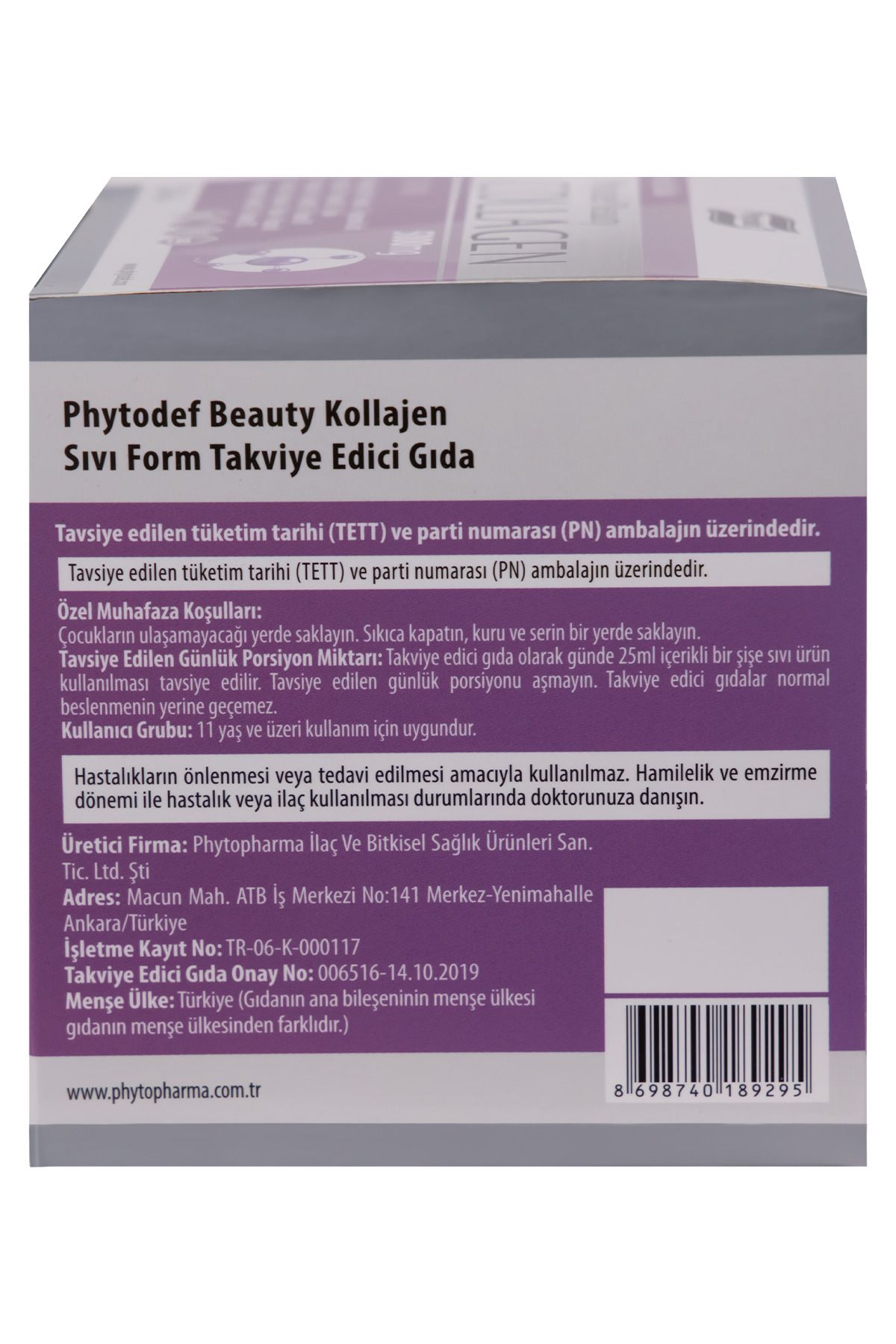 Phytodef-Collagen Liquid Form - 25 ml 3