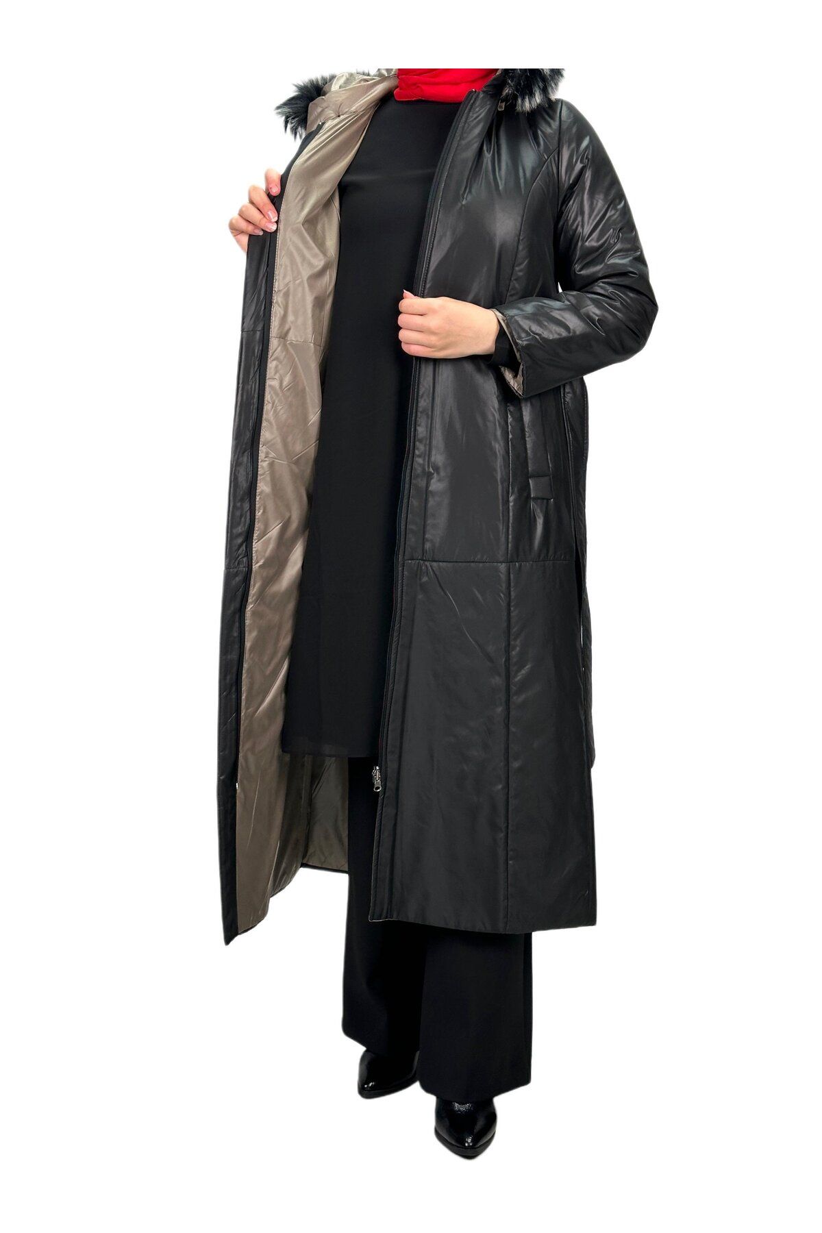 ottoman wear-Black Reversible down Jacket - Otw36250 4