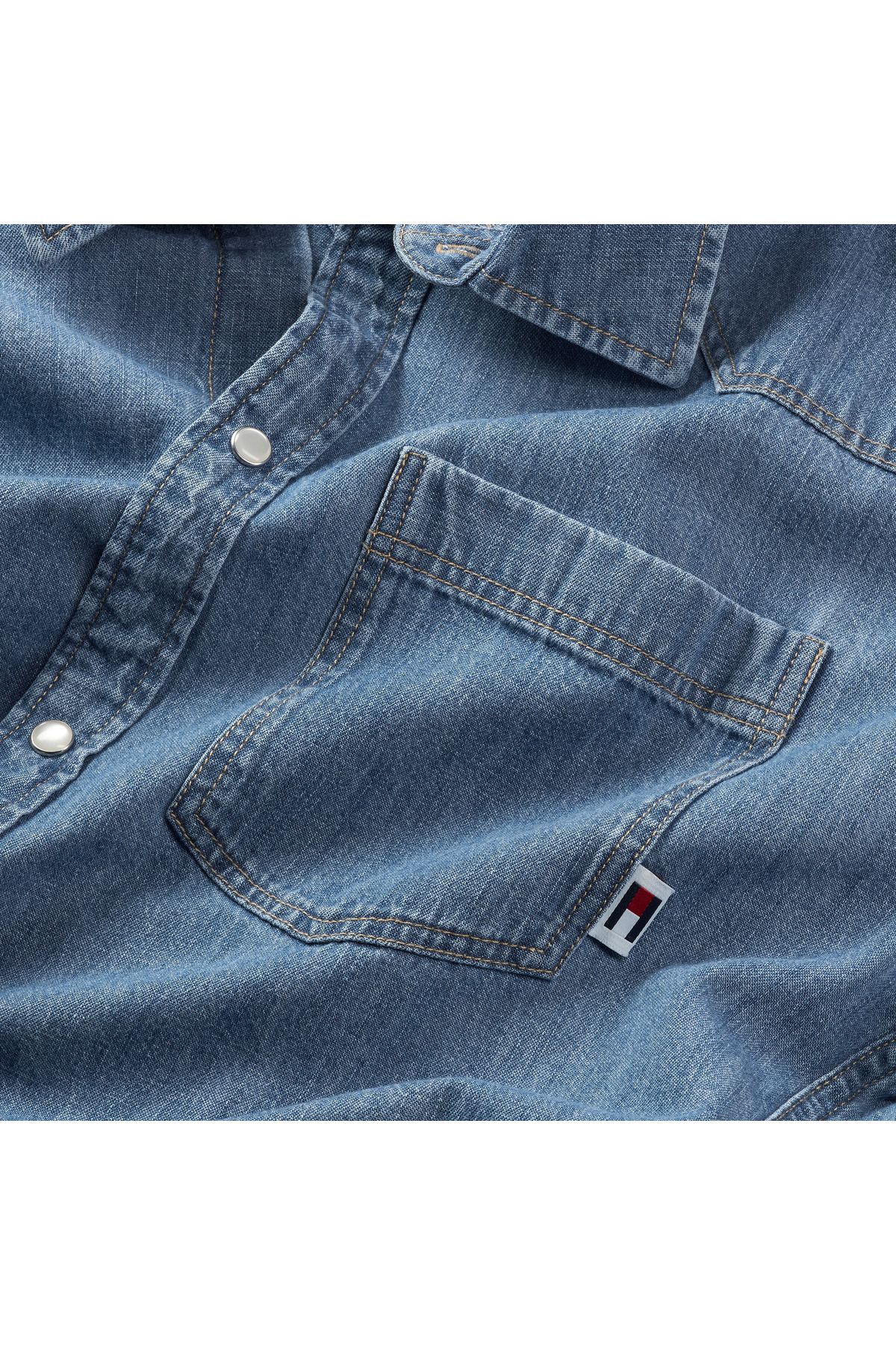 Tommy Hilfiger-Pocket Detail Denim Shirt 3