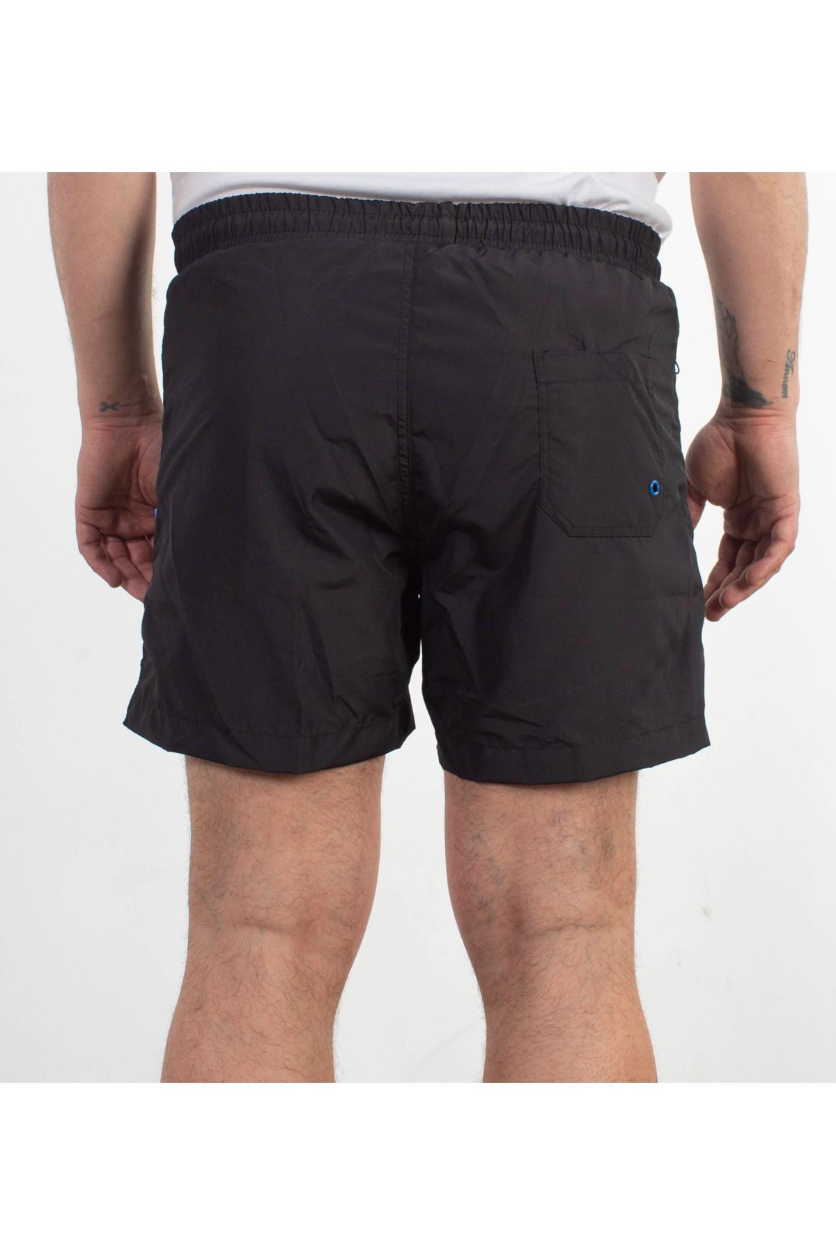 Five Pocket-Black Swim Shorts 2