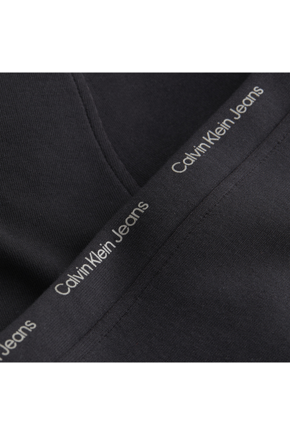 Calvin Klein-بنطال رياضي برباط على الخصر مطبوع عليه شعار 3