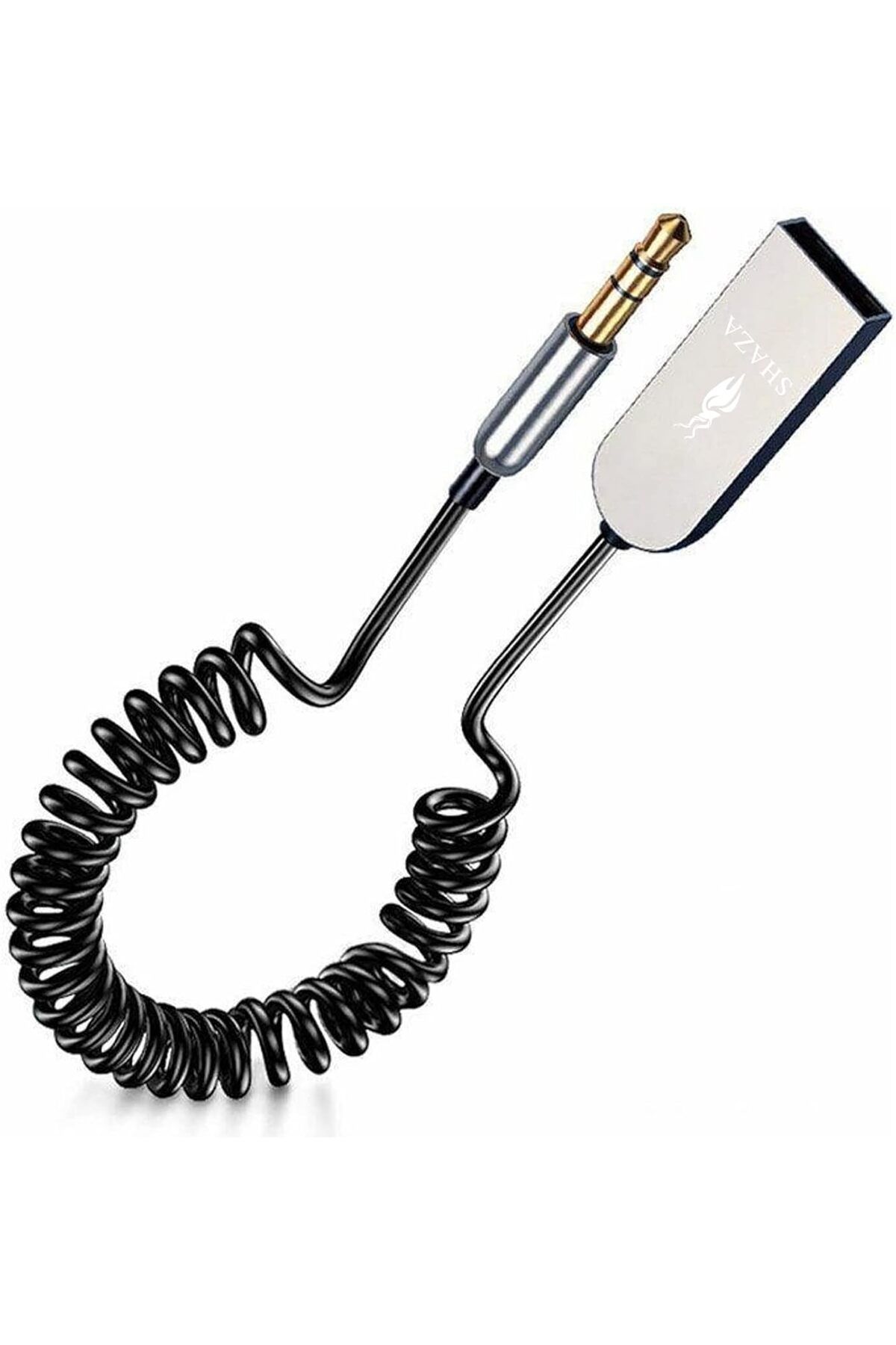 STOREMAX nffashopm USB Wireless Bluetooth Araç Kiti Hifi Stereo Ses Alıcısı Aux 3.5mm Jack Adaptörü Blu