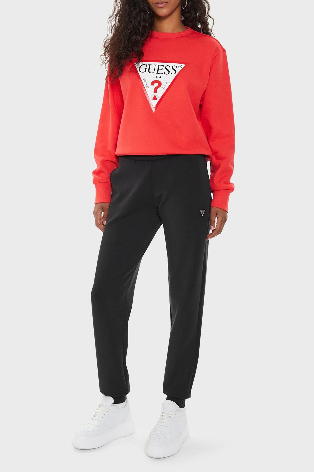 Guess-Olympe Steç Modal Regular Fit High Waist Elastic Leg Jogger Pants V4Yb08Kcay2 2