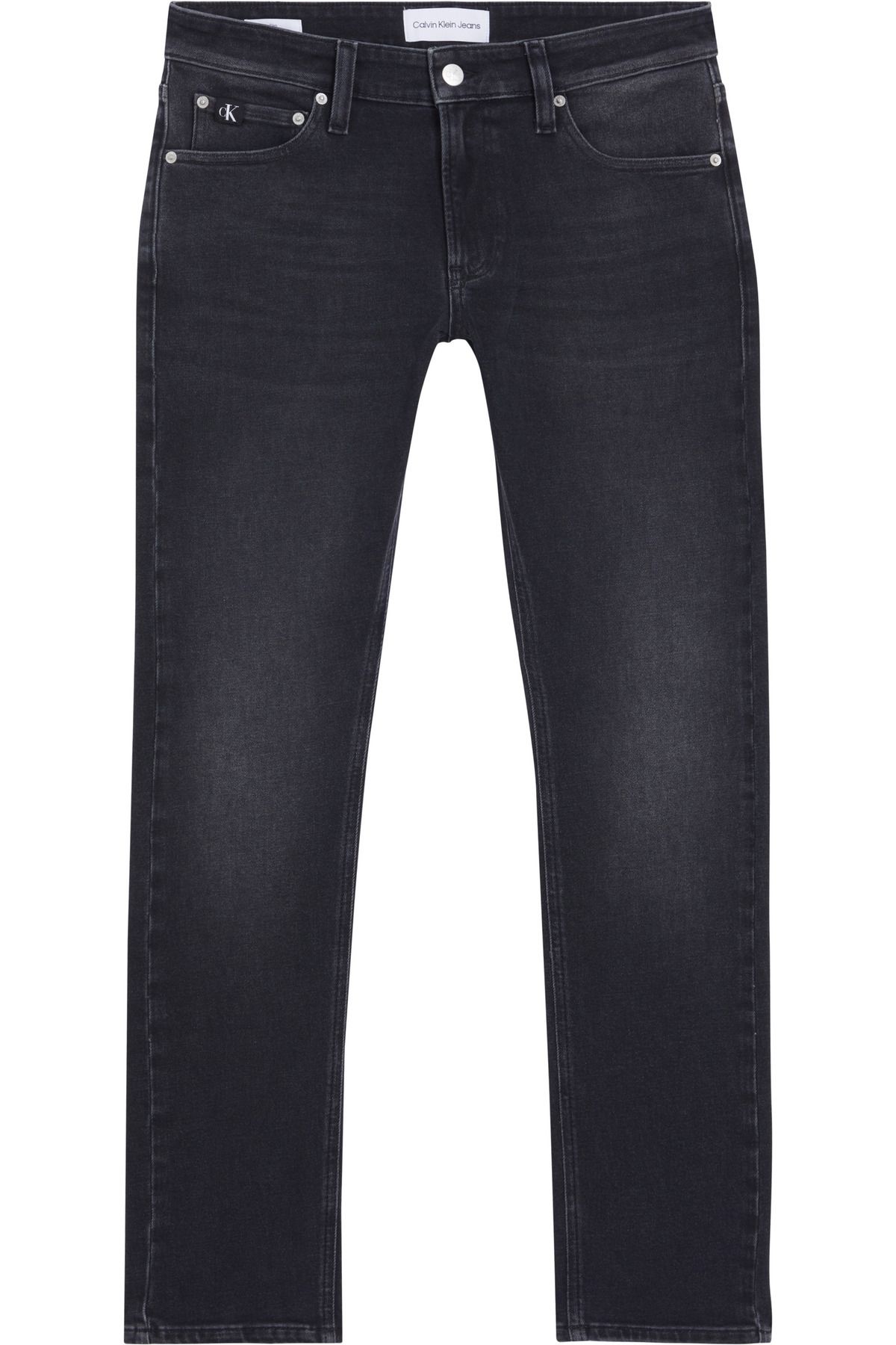 Calvin Klein-Washed Straight Fit Jeans 1