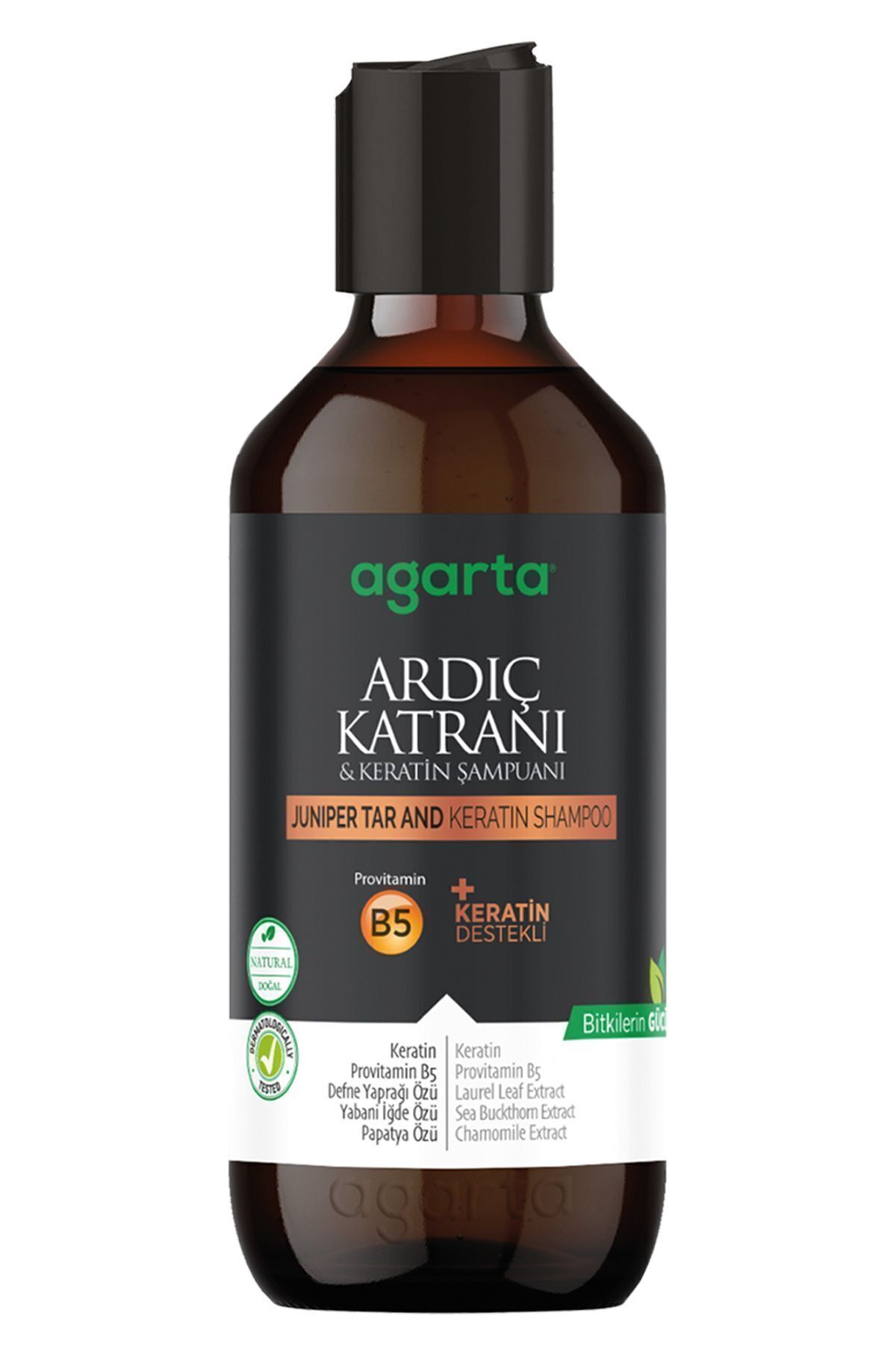 Agarta Ardıç Katranı Ve Keratin Şampuanı - Saç Egzaması-saç Dökülme Kepek Karşıtı 400 Ml-2