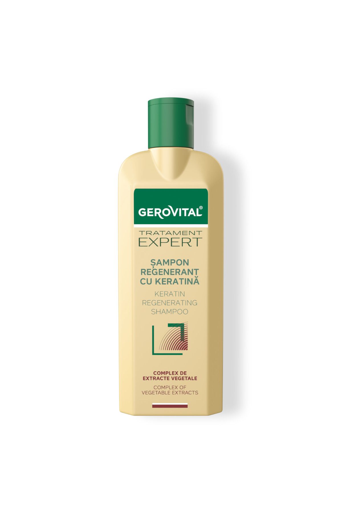 GEROVITAL-TRATAMENT EXPERT SAMPON REGENERANT CU KERATINA 250ml 1