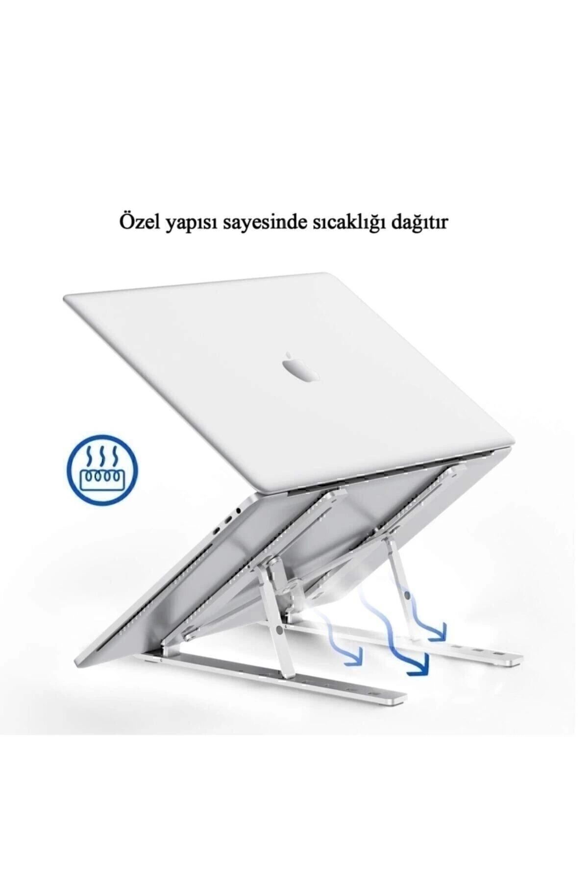 Healtylife Aliminyum Ayarlı Laptop Macbook Notebook Güncel Yükseltici Tutucu