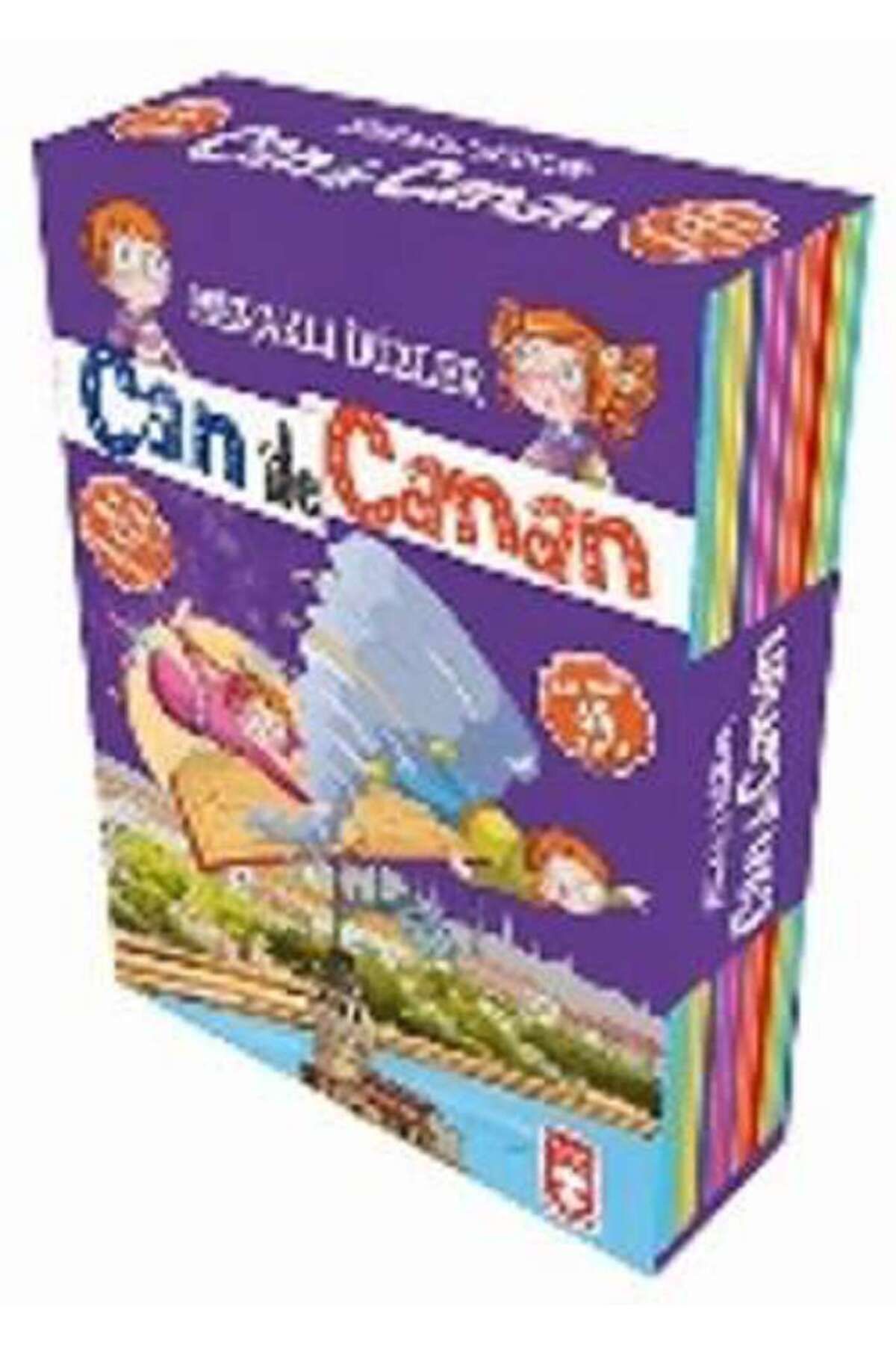 Timaş Çocuk Meraklı İkizler Can İle Canan Set - (10 Kitap)