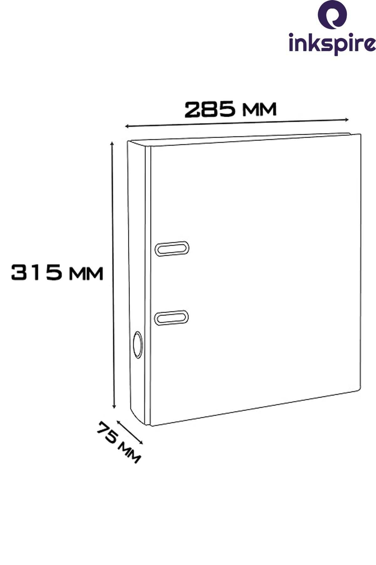 inkspire-1Pc Wide Office Folder - with Ring, Plastic Document Folder, Pp File Organizer, Office Folder with Lock 2