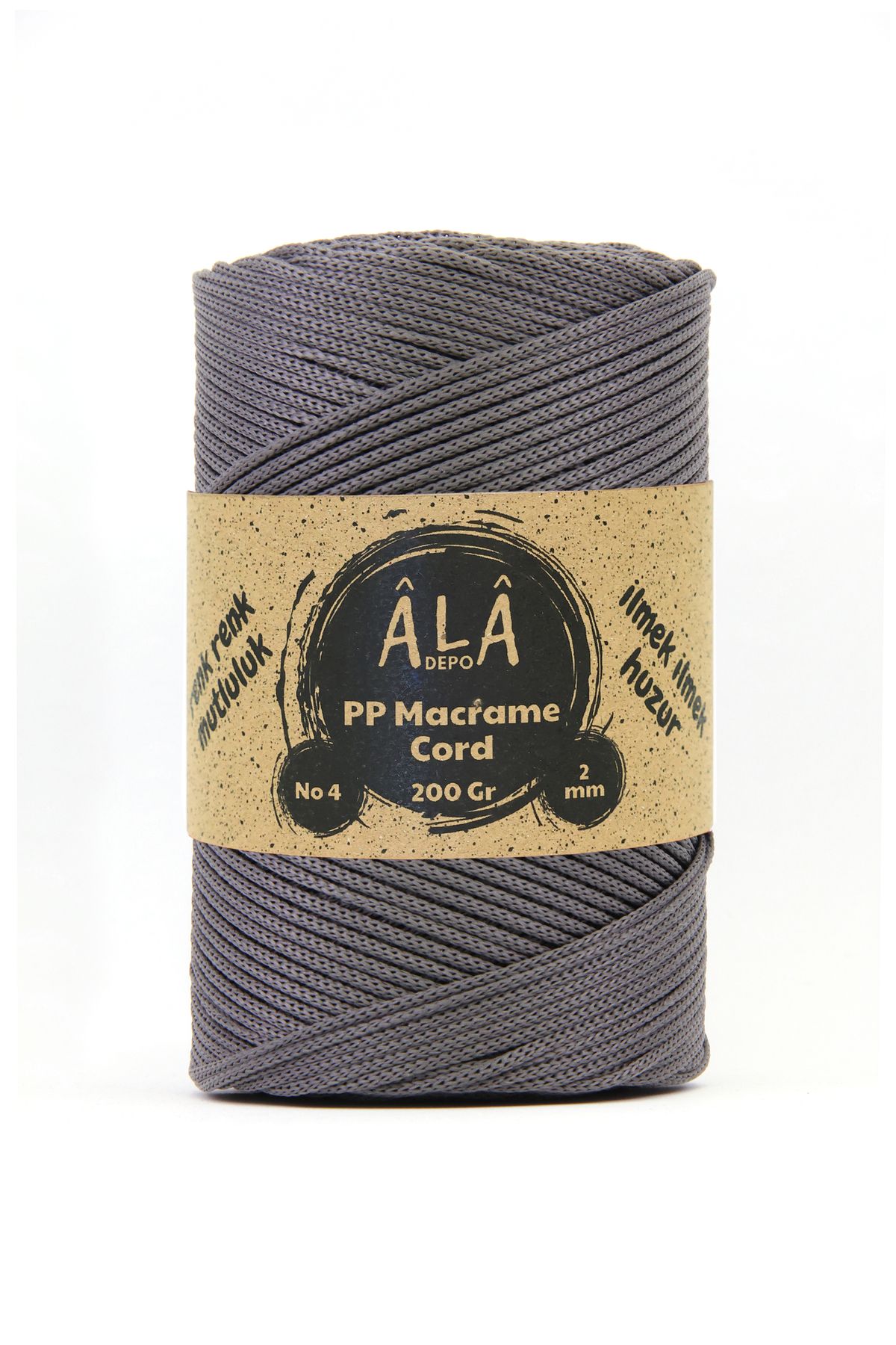 aladepo-200 Gr Polyester (Pp) Macrame Thread - 2mm Thread, Supla Thread and Bag Thread 1