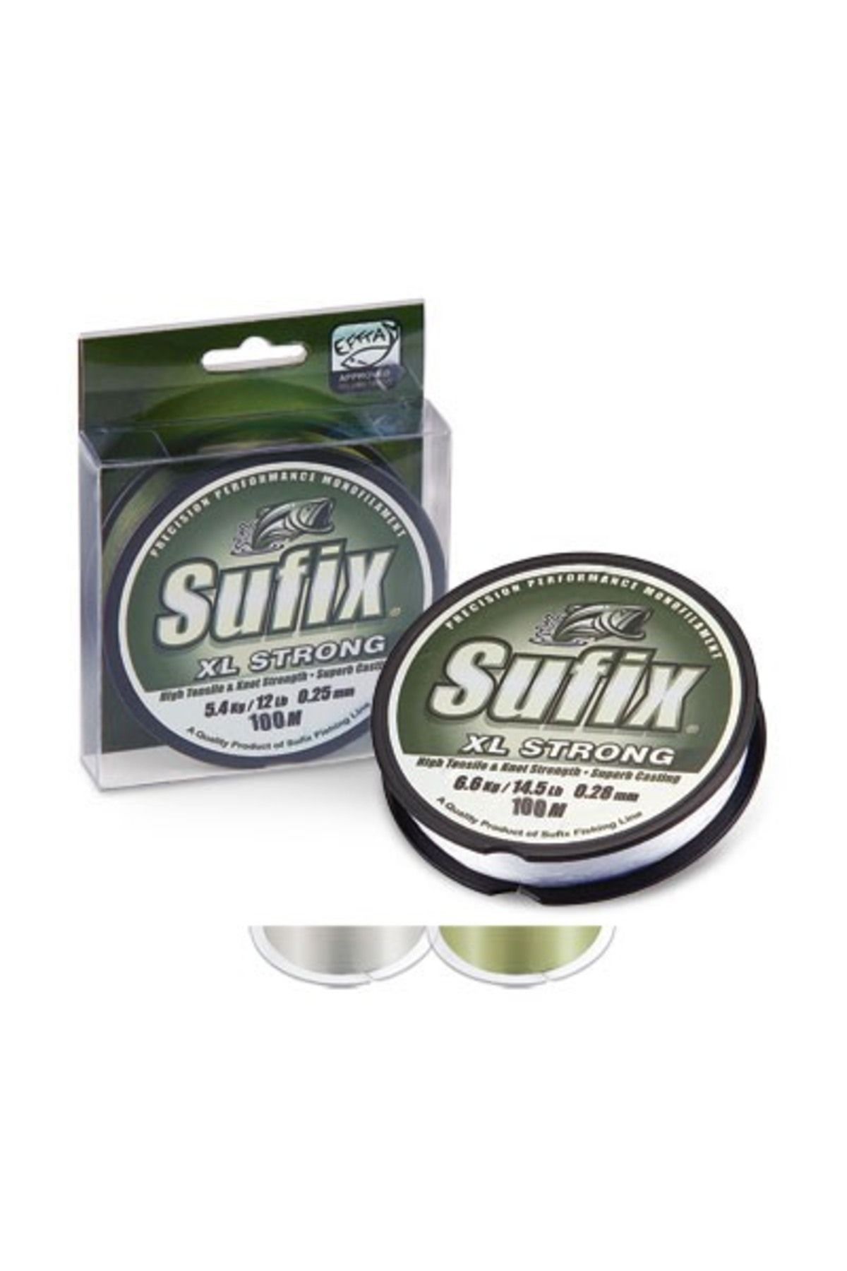 SUFIX XL Strong Şeffaf Misina 0,20 MM.100 MT.