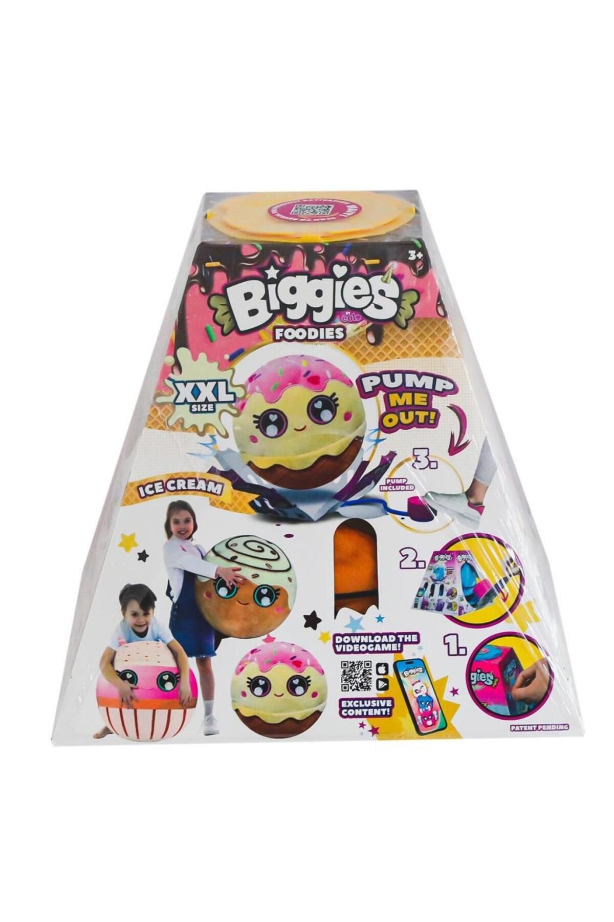 gcaksesuar Nessiworld 72608 Peluş Biggies Foodies Cinammon Roll Size XXL