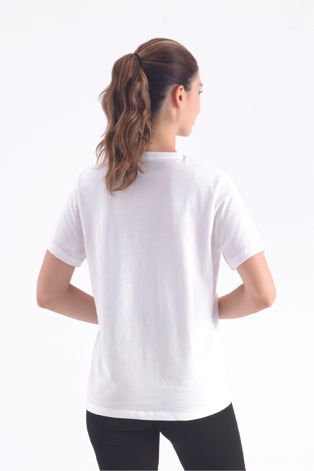 di base-100% Cotton White Unisex Basic Premium T-Shirt 2