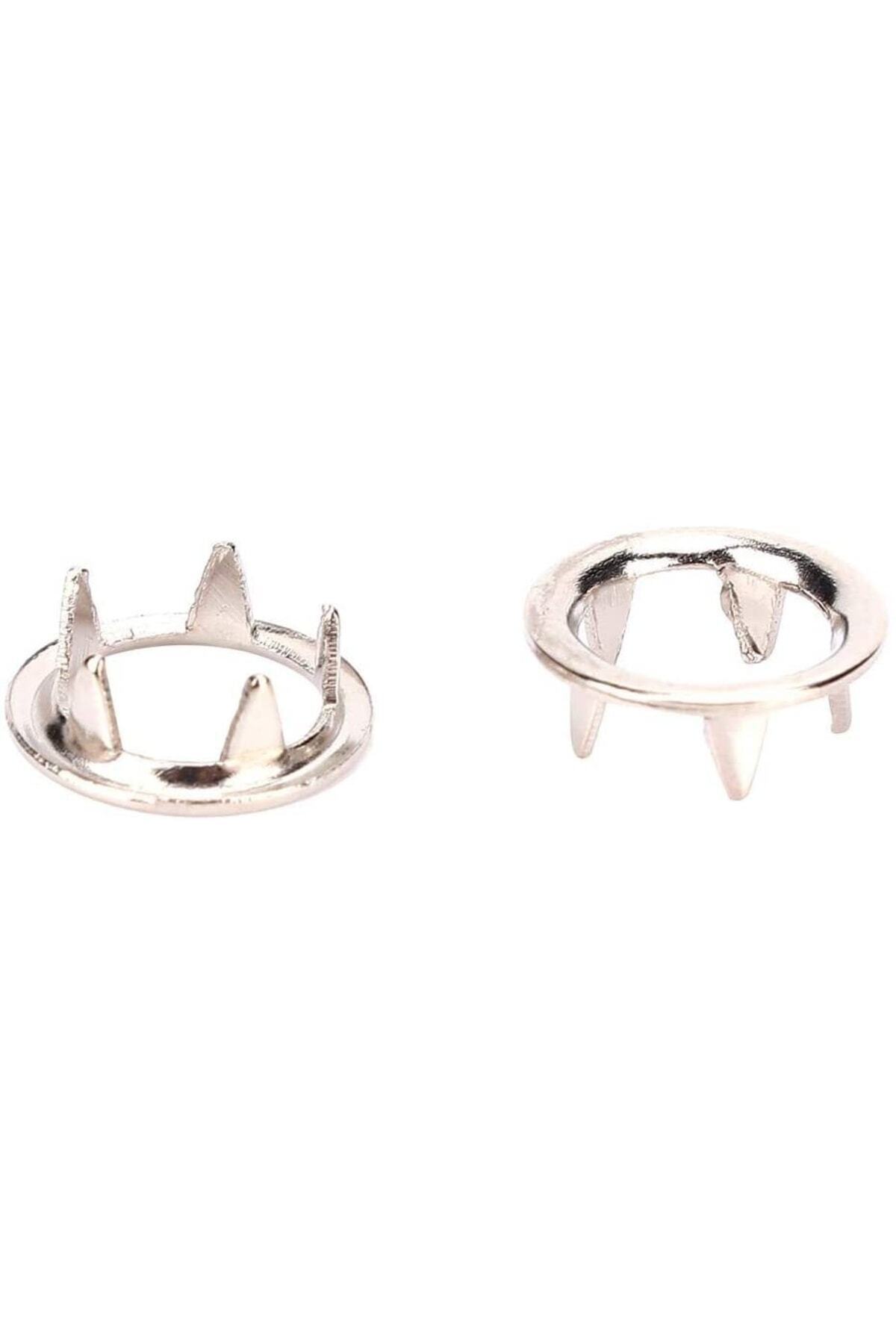 10.5mm Nikel(gümüş) Bebe Çıtçıt 100 Adet