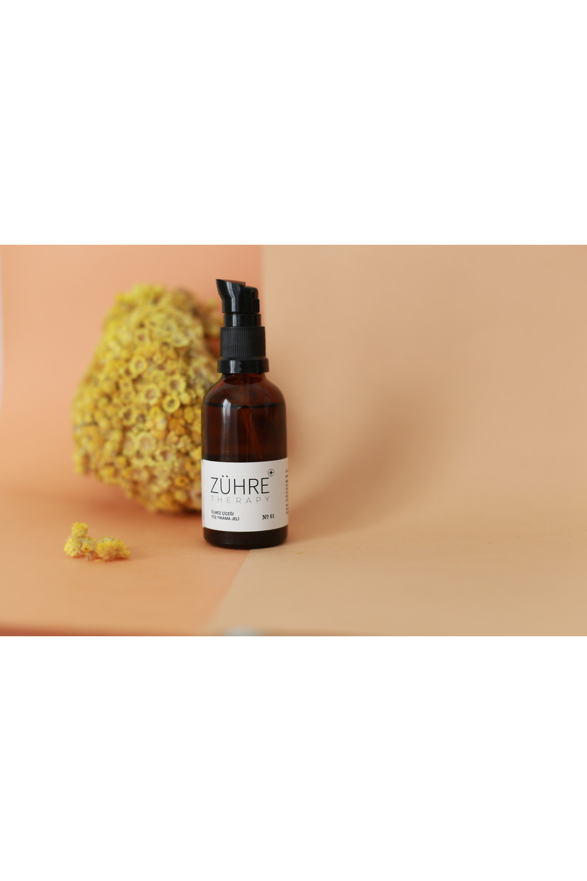 Doğal Yüz Yıkama Jeli Seyahat Boy - 50 ml | Ölmez Çiçeği, Aloe Vera & Vitamin Destekli — 8684790322171 — تصویر 5 از 5