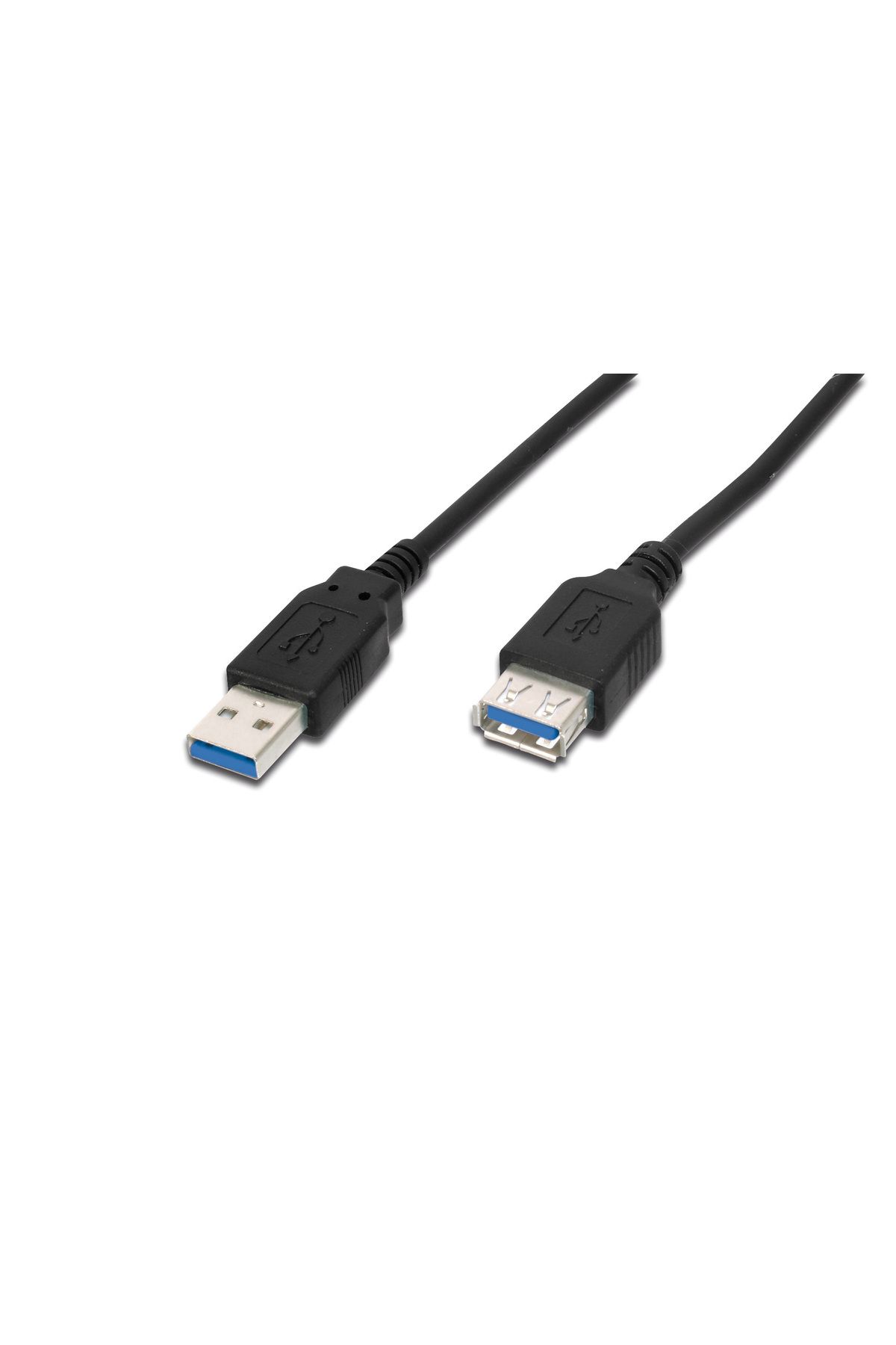 evimdeyokyok USB 3.0 Uzatma Kablosu, USB A erkek - USB A dişi, 1.8 metre, AWG 28, 2x zırhlı, UL, siyah TdrTR