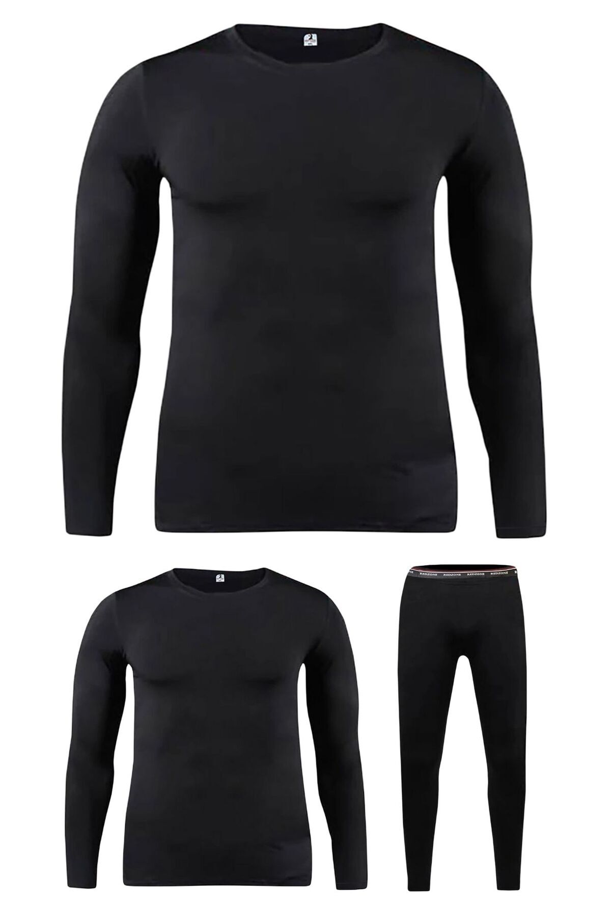 marufshop Erkek Büyük Beden Battal Boy 115 - 175 Kilo Arası İçin Uygun Redzone Alt Üst Takım Termal İçlik görsel 2