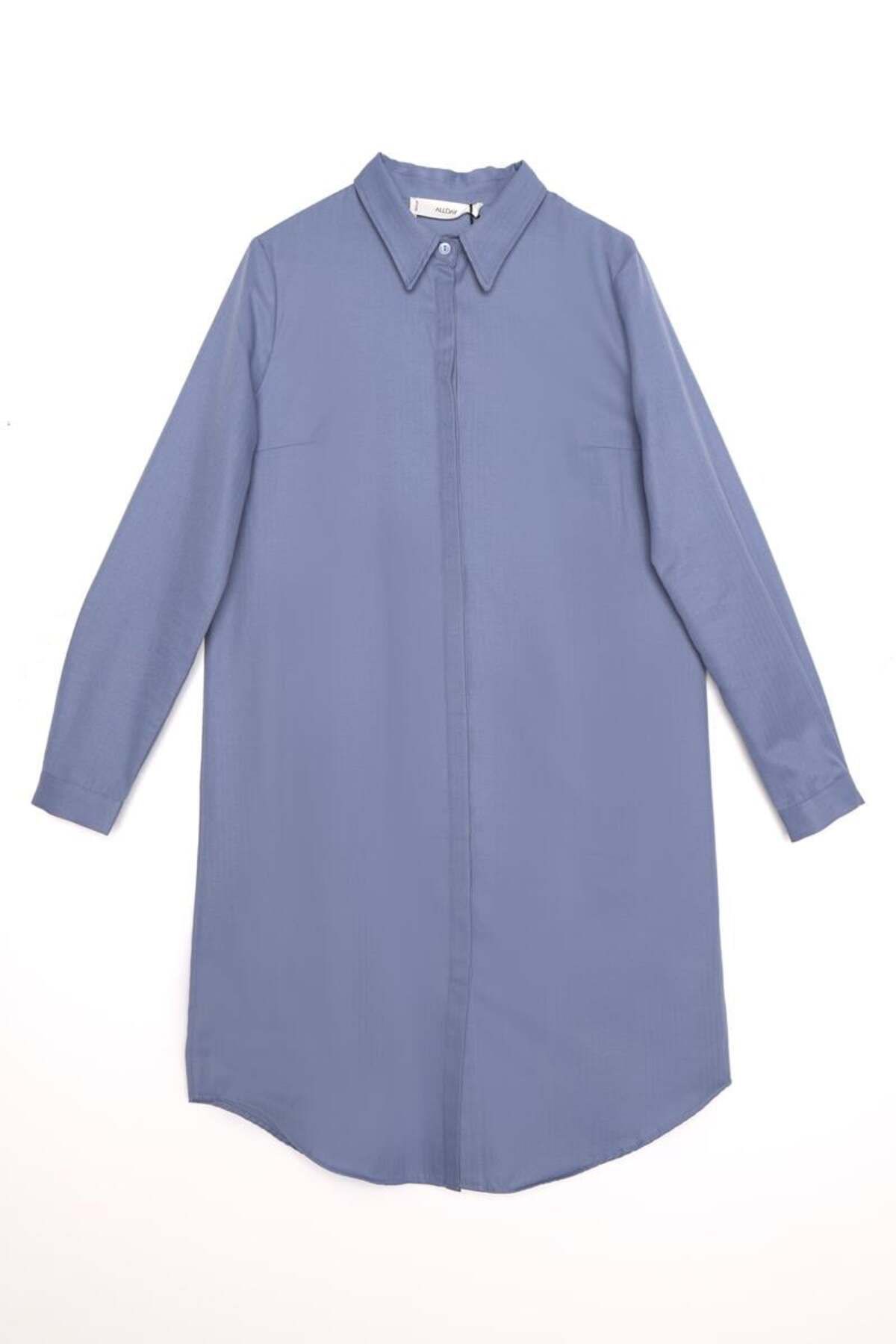 ALLDAY-Tunica de cămașă Soft Blue-Covered Patch 7