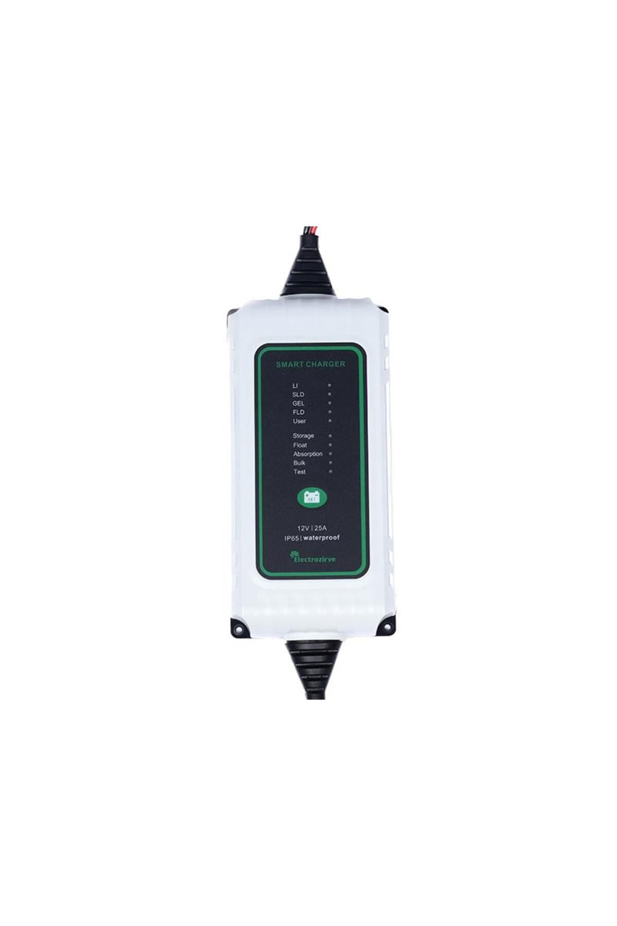 Electrozirve AC1225C Electrozirve12V 25A Akü Şarj Cihazı