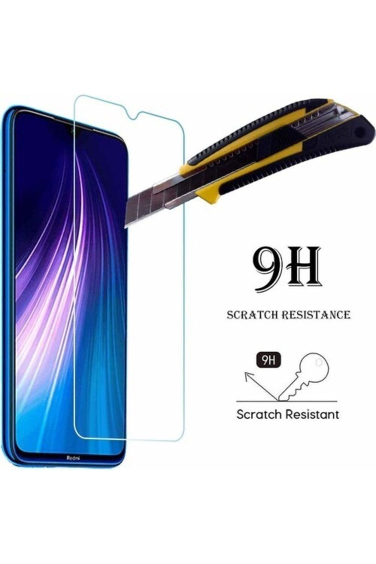 BLUETECH-Xiaomi Redmi 7 Screen Protector Nano Flexible Unbreakable Glass Guard 3