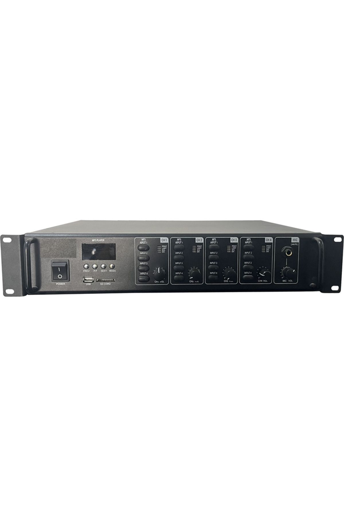 POLAXTOR BOFMANN BF 4250 MAX 1000 WATT (4X250) HAT TRAFOLU MİKSER AMPLİFİKATÖR