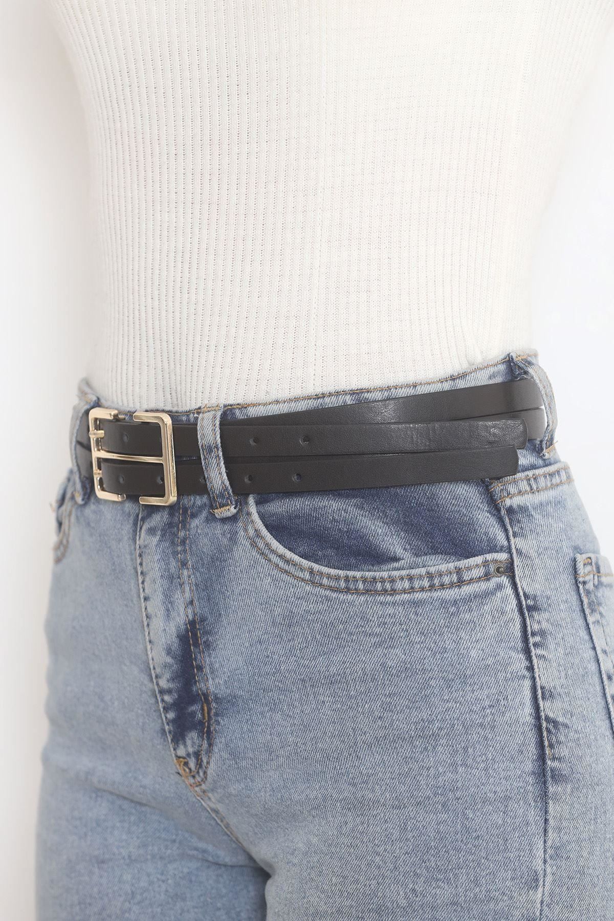 Elonigo-Black Accessory Belt - 15014.1140 3