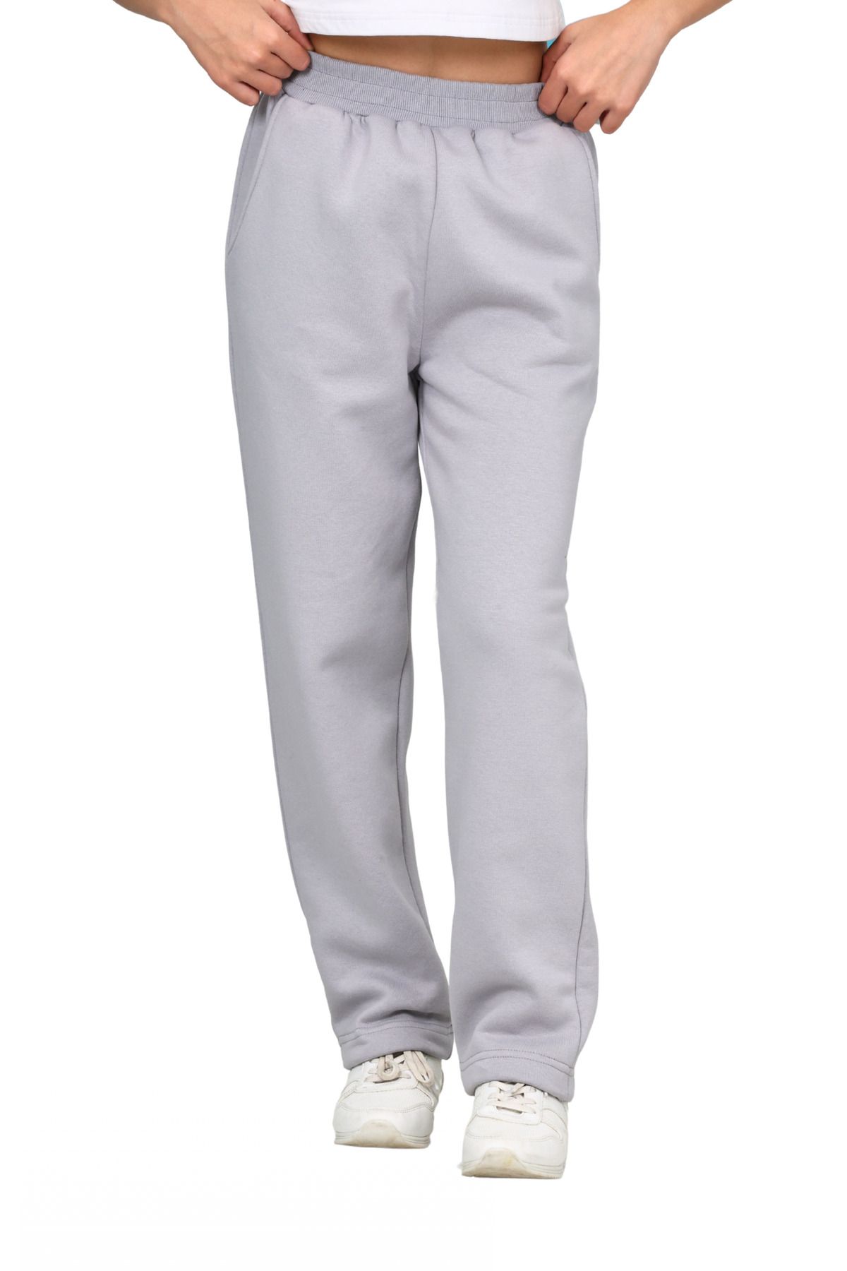 ERDEM KIDS Pantaloni De Trening Pentru Școală Din Bumbac, Cu 3 Fire, Pentru Copii, Fete-băieți Femeie - 14–15 years