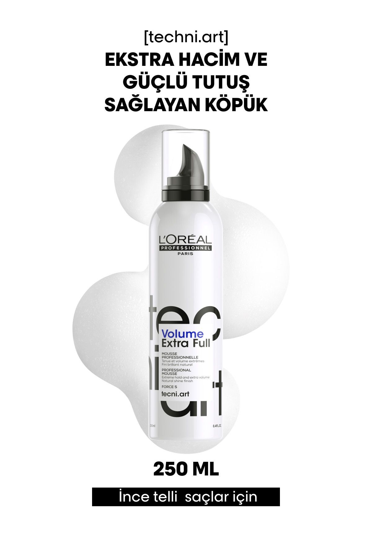 L'oreal Professionnel Techni Art Full Volume Extra Ekstra Hacimlendirici Saç Köpüğü 250 ml