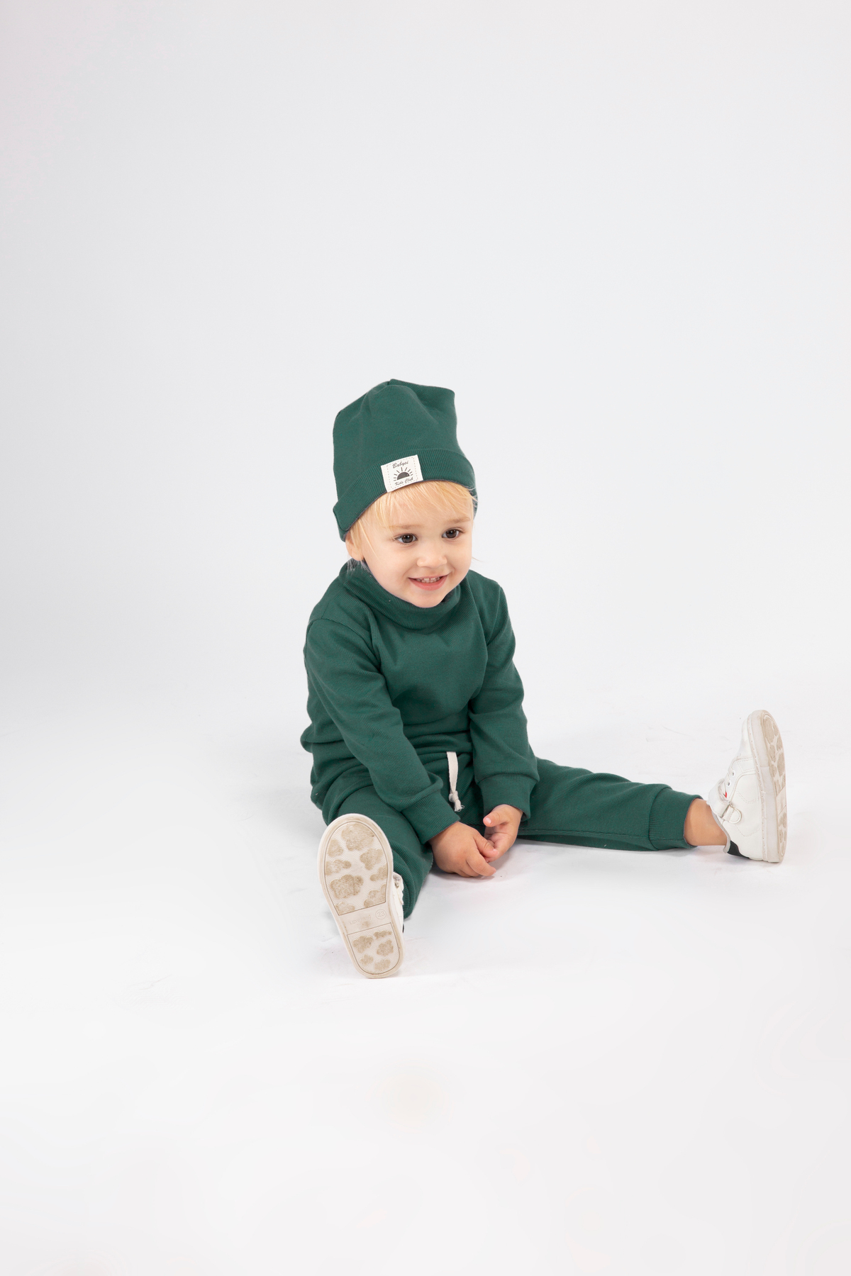 BABYSİ KİDS CLUB Balıkçı Yaka Boğazlı Fitilli Pamuk Bereli 3'l ü Takım Bebek Ve Çocuk Giyim fotoğrafı 2 (önizleme)