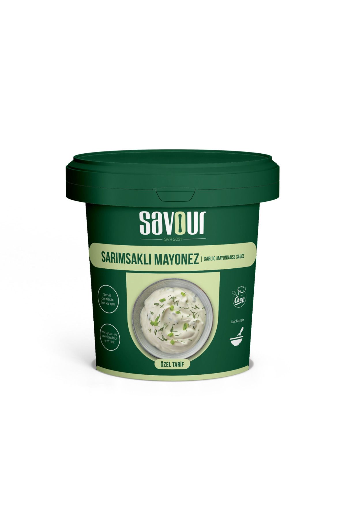 SVR Sarımsak Mayonez Sos - 750 gr