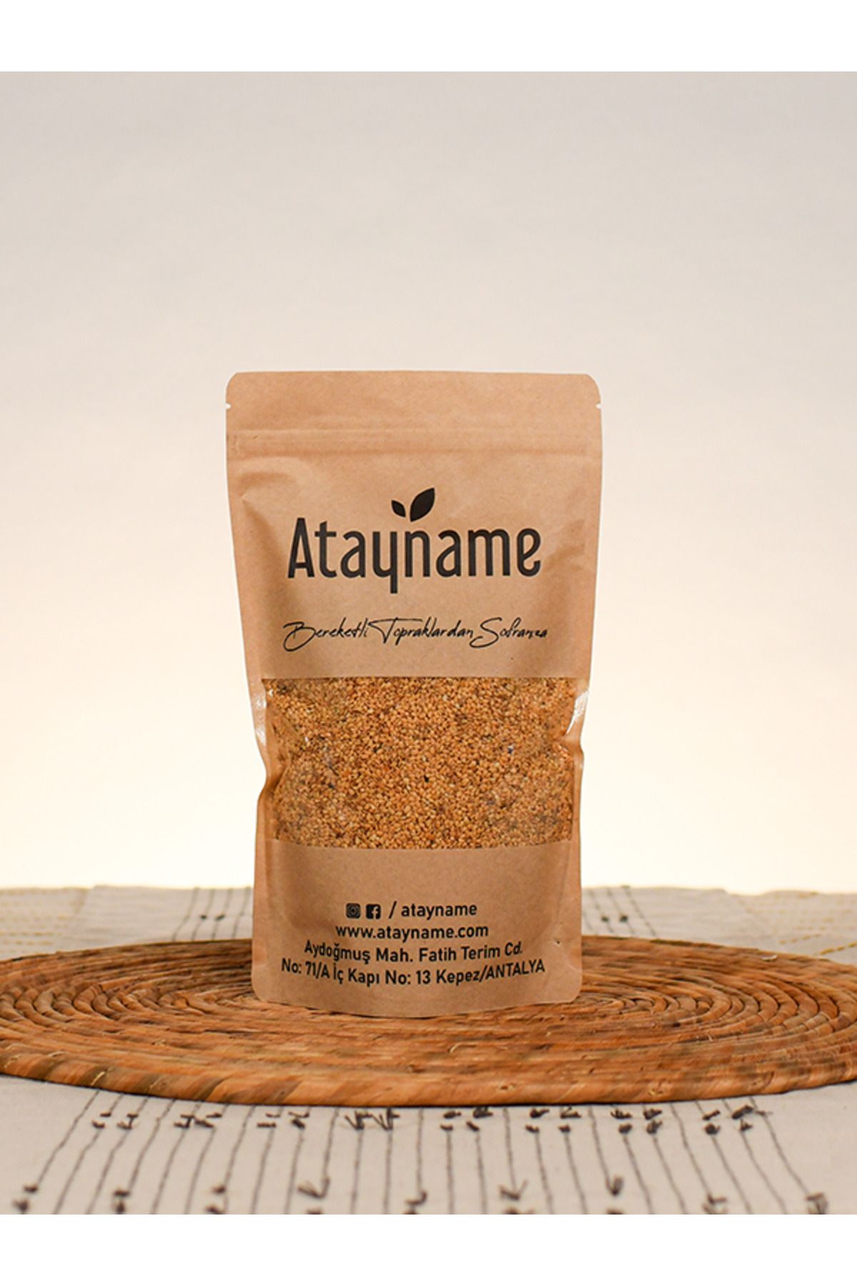 ATAYNAME Kavrulmuş Susam 500 G