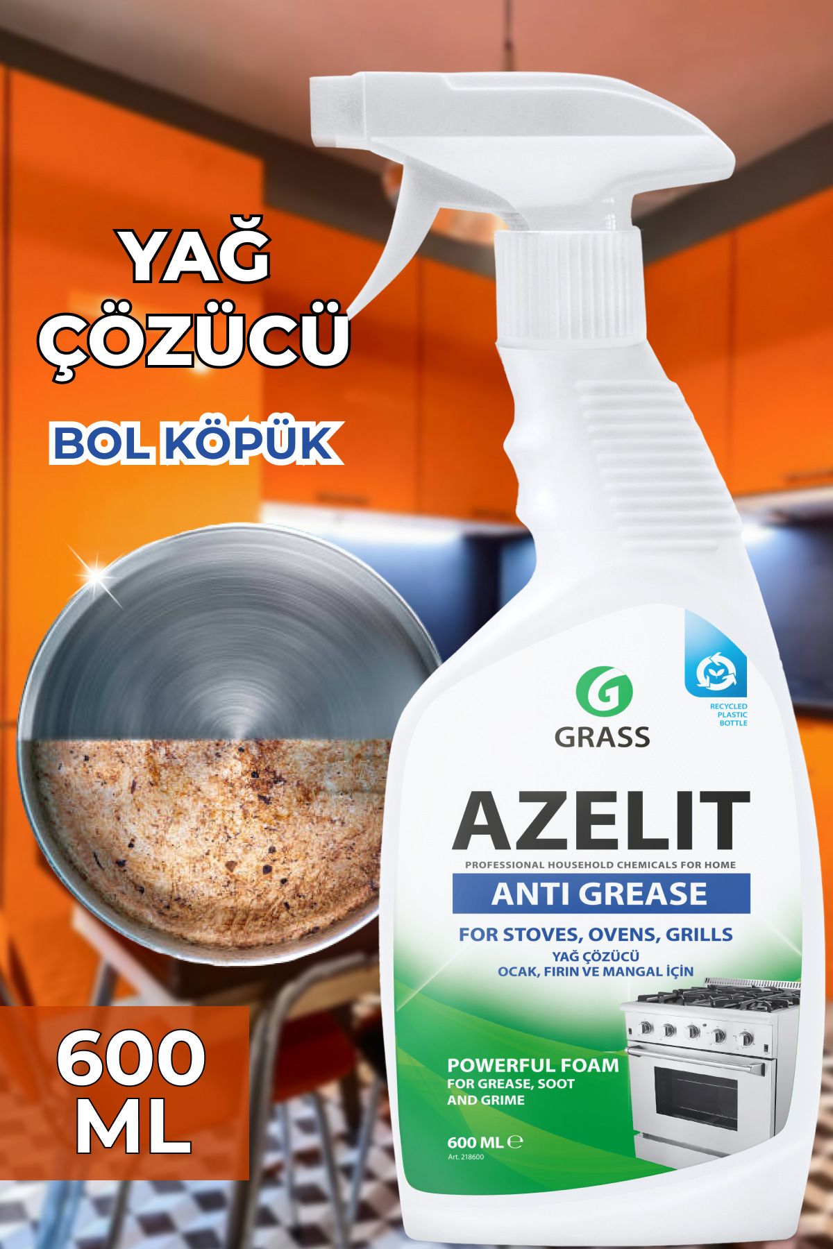 GRASS Azelit Yağ Çözücü - 600 ml