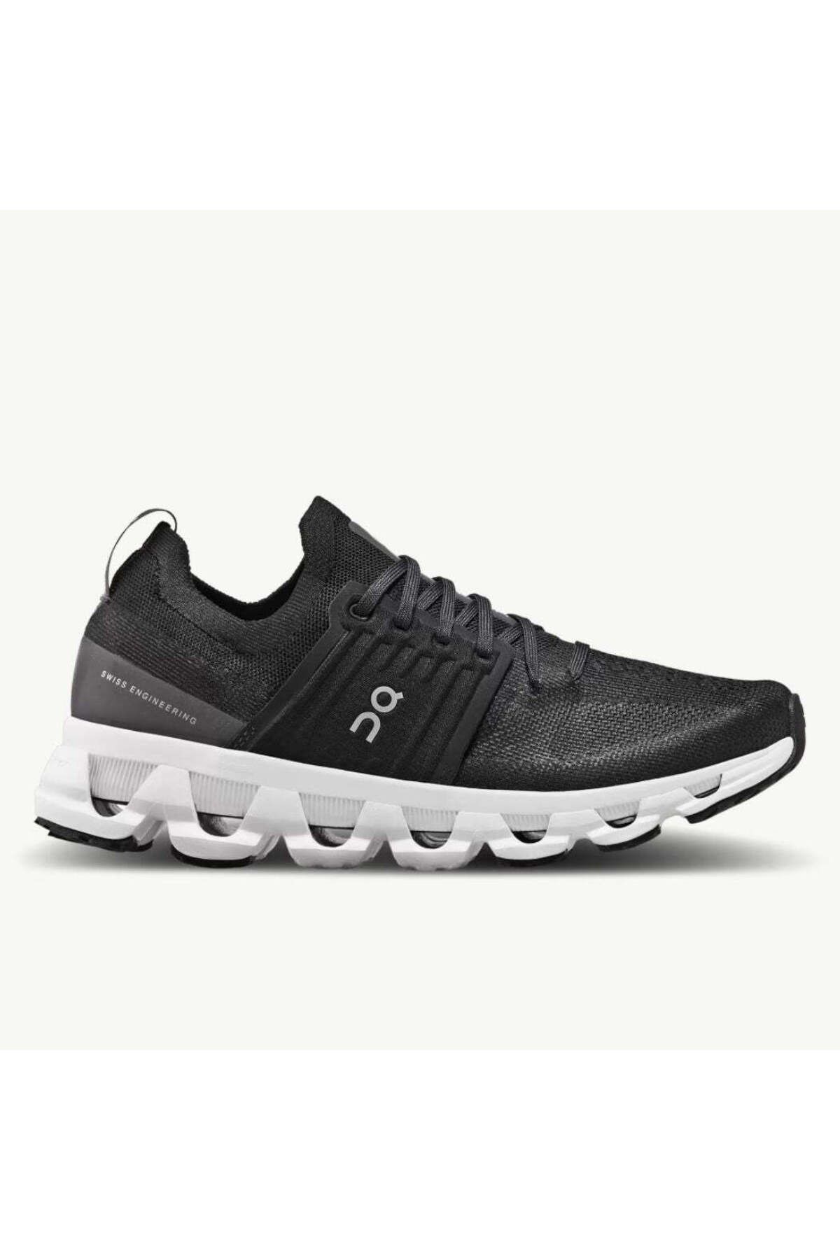 On Running Cloudswift 3-all Black-w Color Slide Low Shoes Kobieta - 37.5