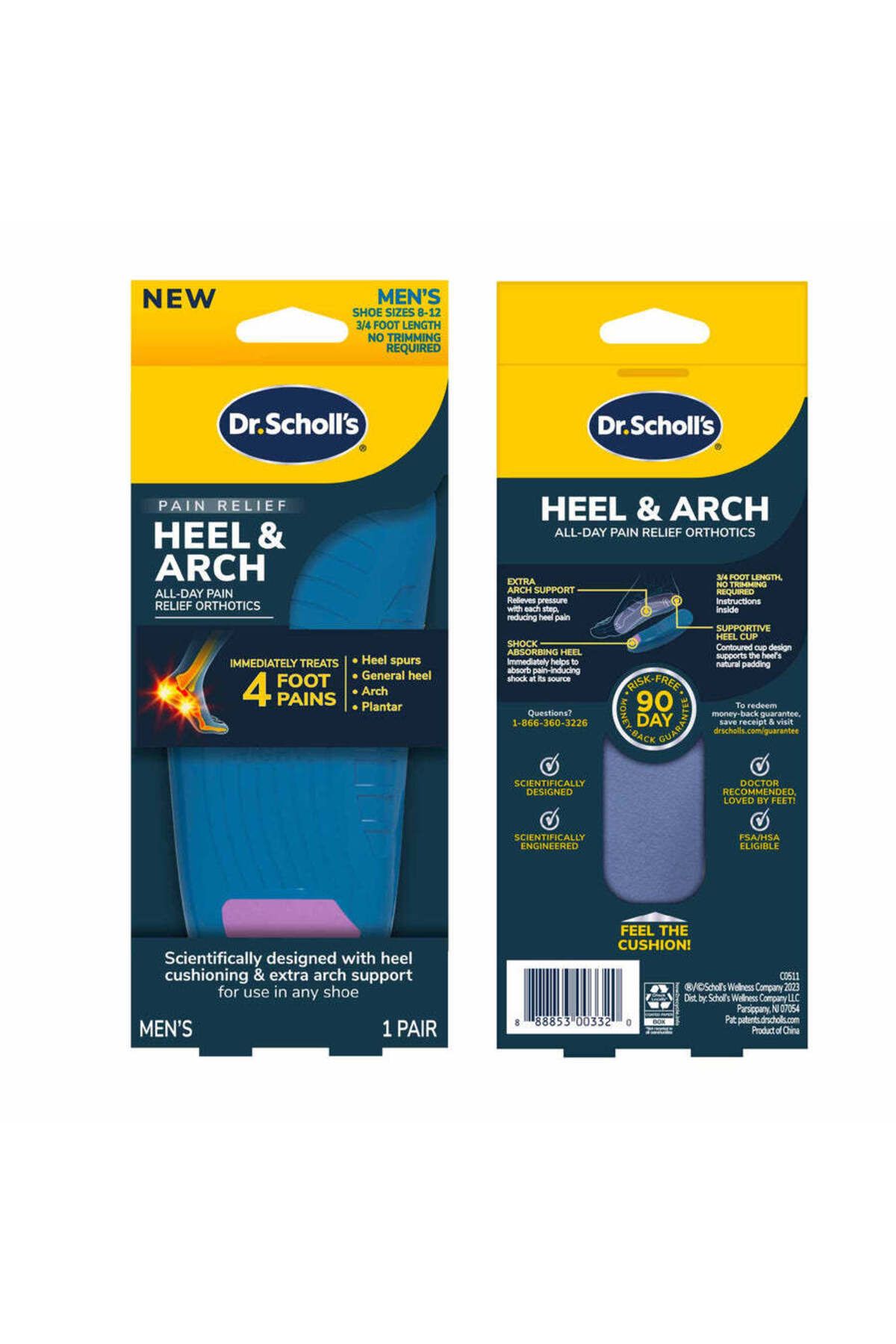 Scholl-Dr. Scholl'S Heel And Arch Pain(W) 1