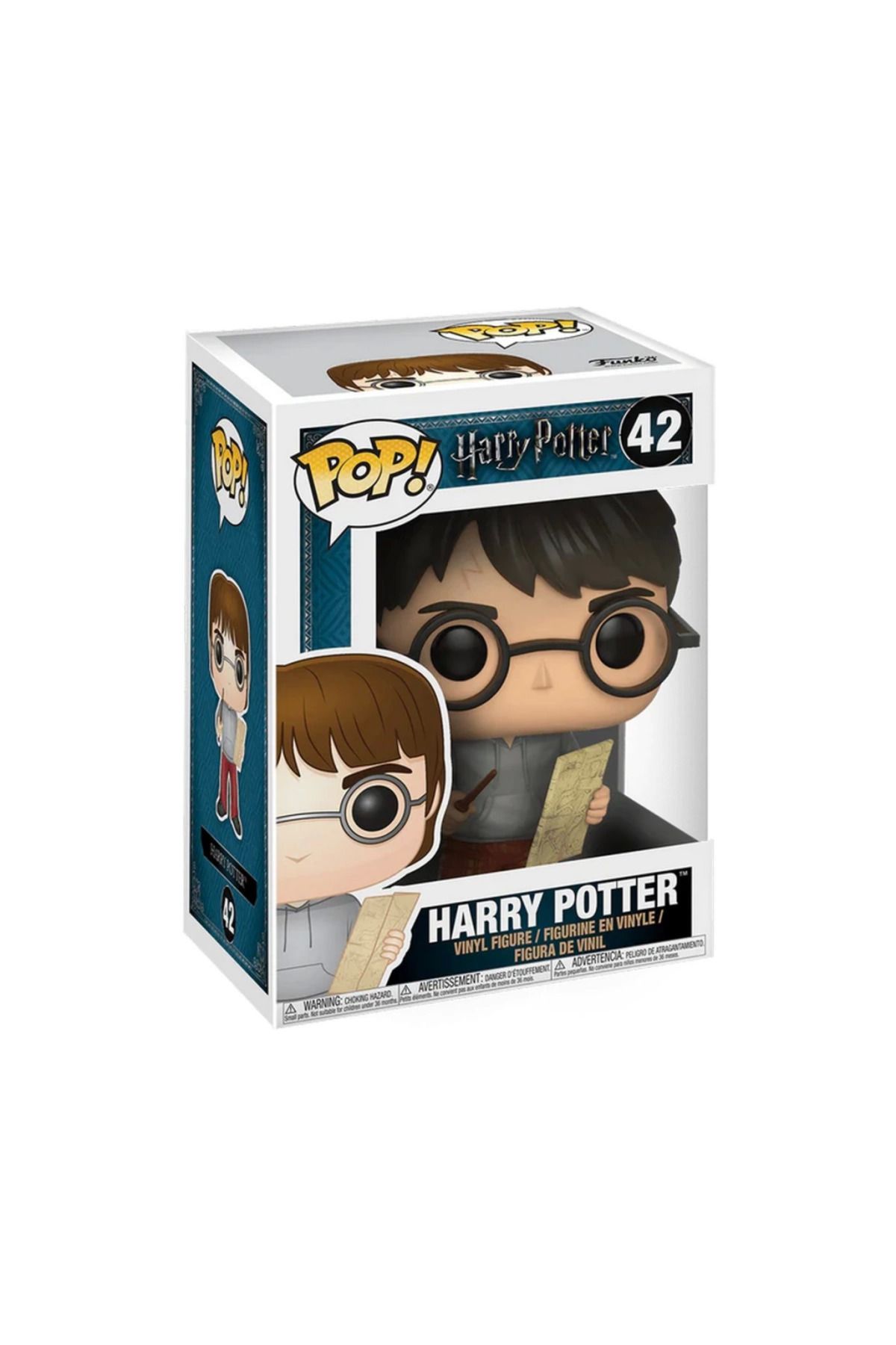 ReilaCos-Funko Pop Harry Potter - Harry Figure with Marauders Map 2