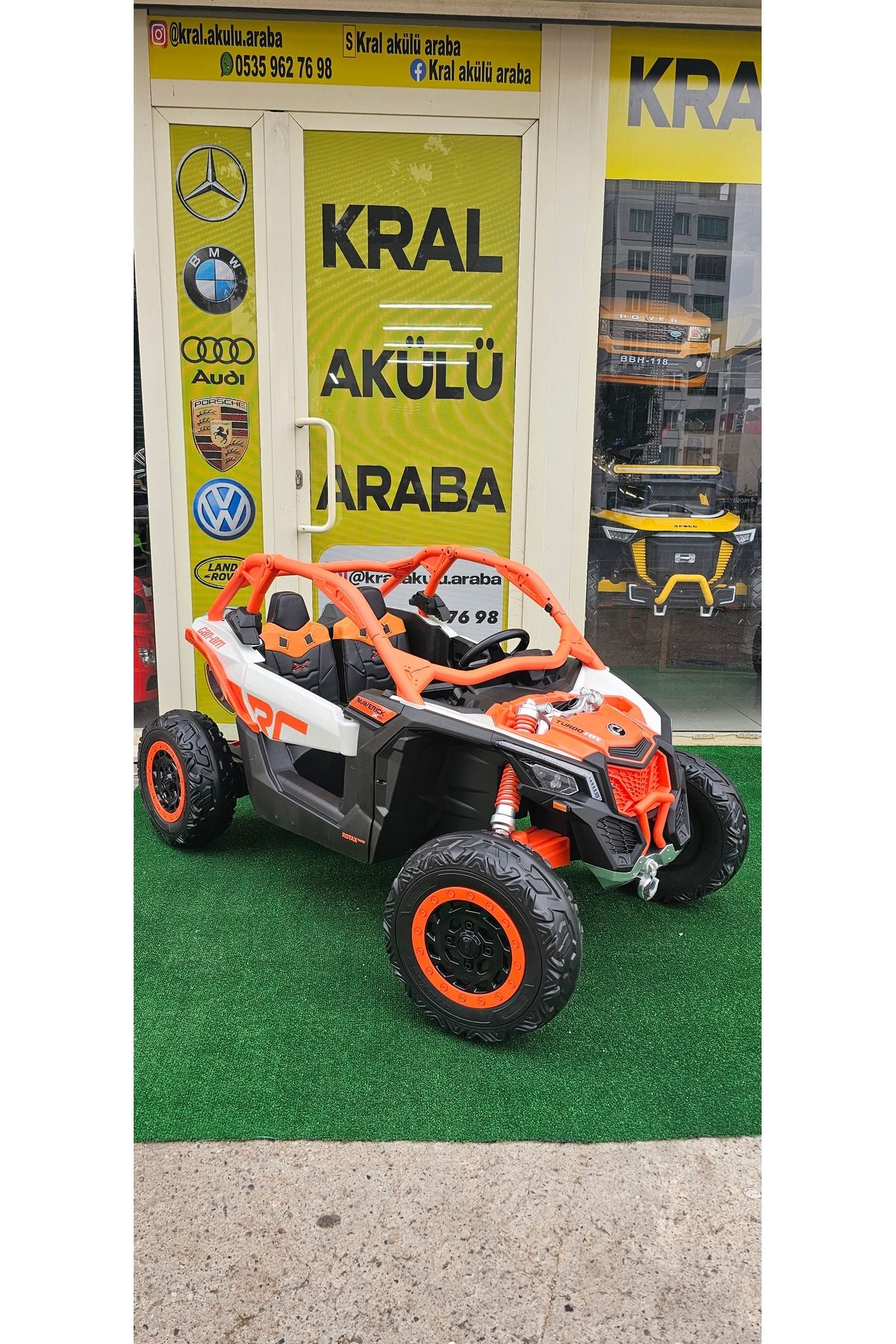 Kral CAN-AM 4X4 MAVERİCK JEEP 24V